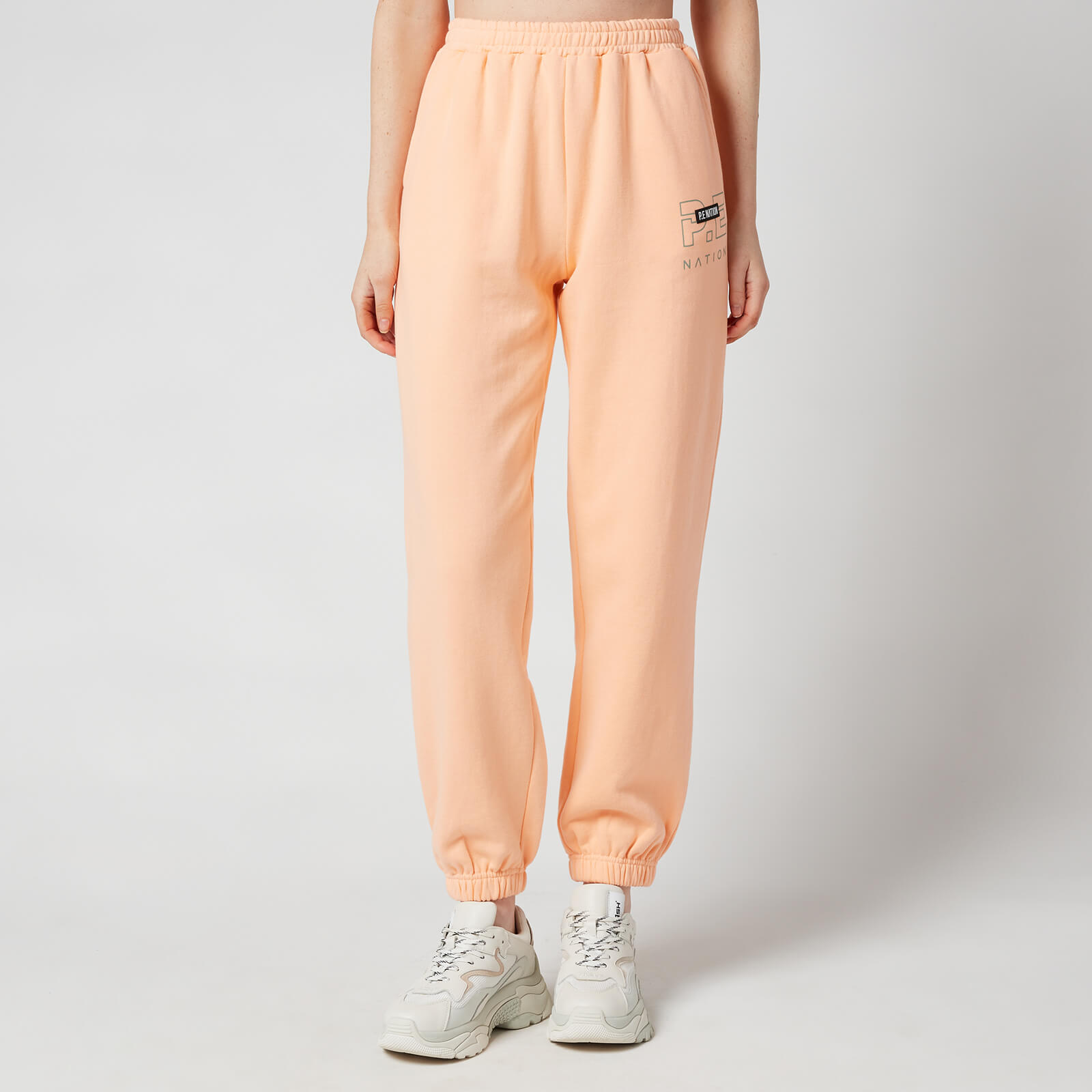 P.E Nation Women's Grand Stand Track Pants - Pastel Peach - XS