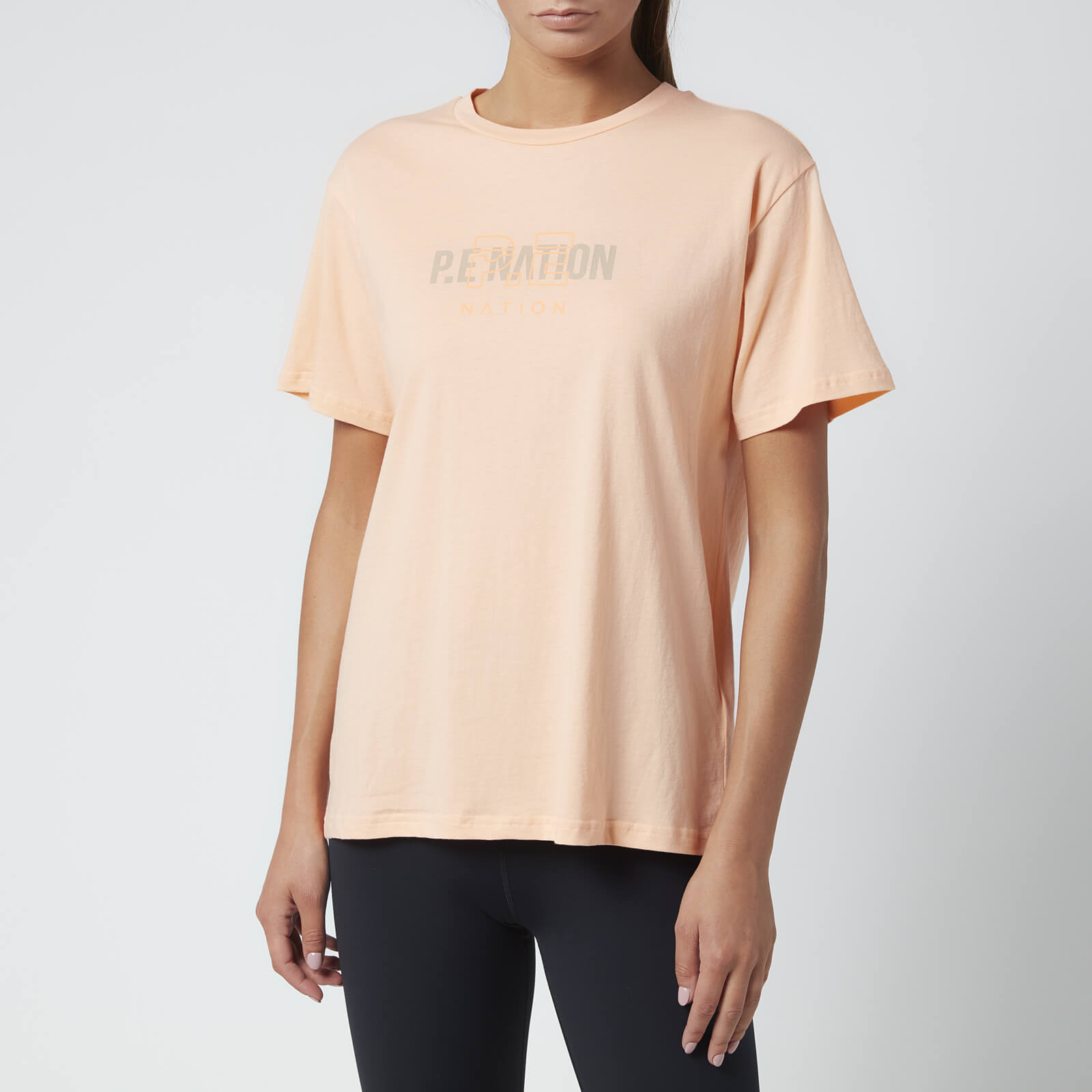 P.E Nation Women's Unity T-Shirt - Pastel Peach - XS