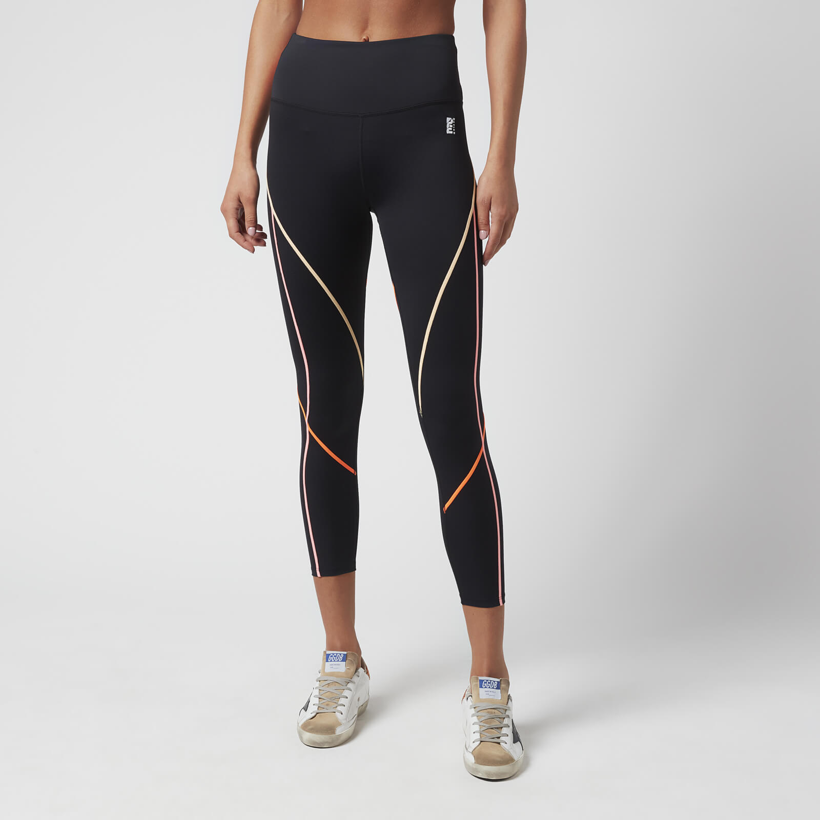 P.E Nation Women's Double Cross Leggings - Black - XS