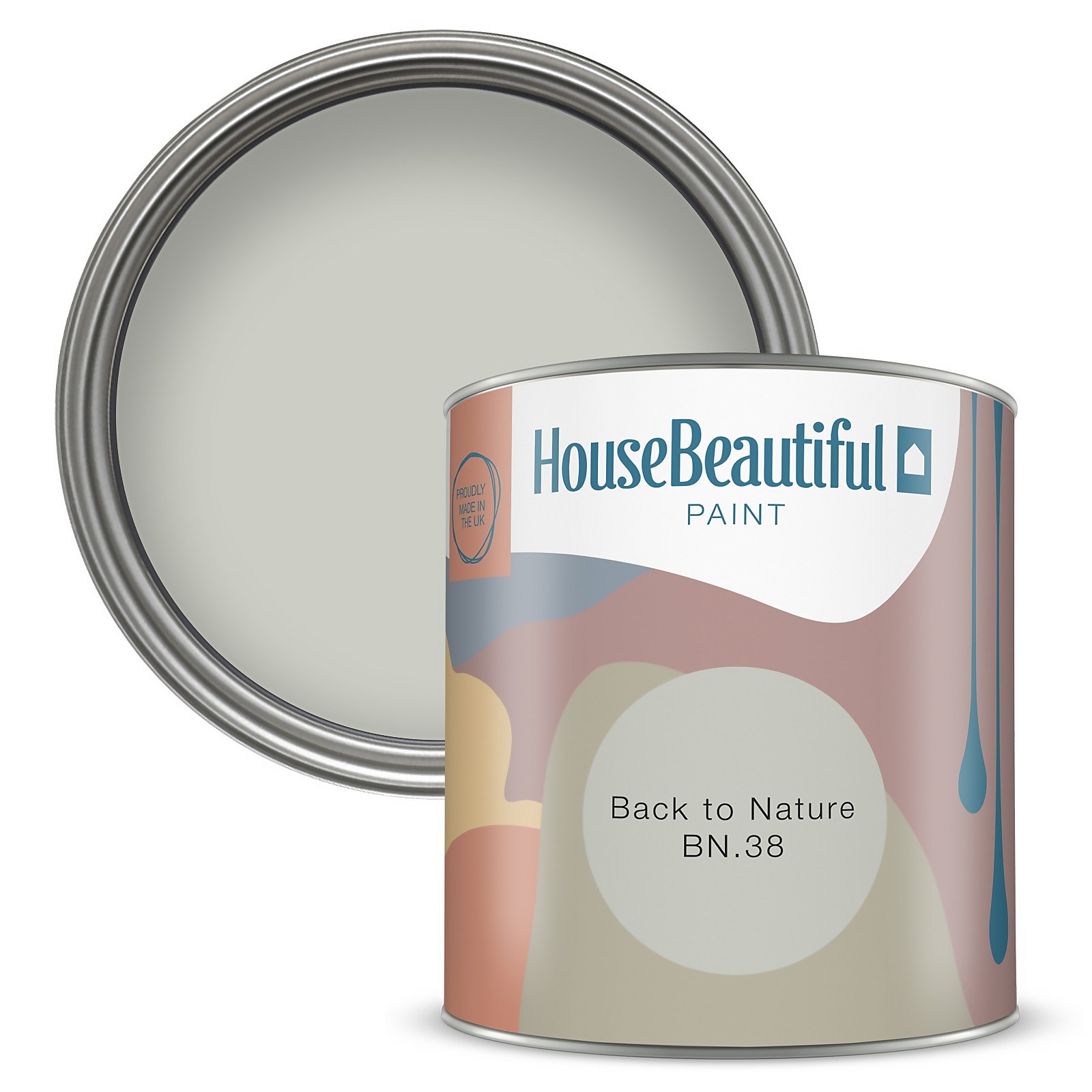 Photo of House Beautiful Durable Matt Emulsion Multi-surface Paint Back To Nature Bn.38 Tester - 125ml