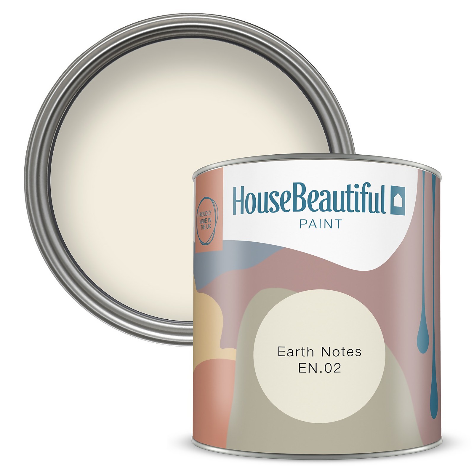 Photo of House Beautiful Durable Matt Emulsion Multi-surface Paint Earth Notes En.02 Tester - 125ml