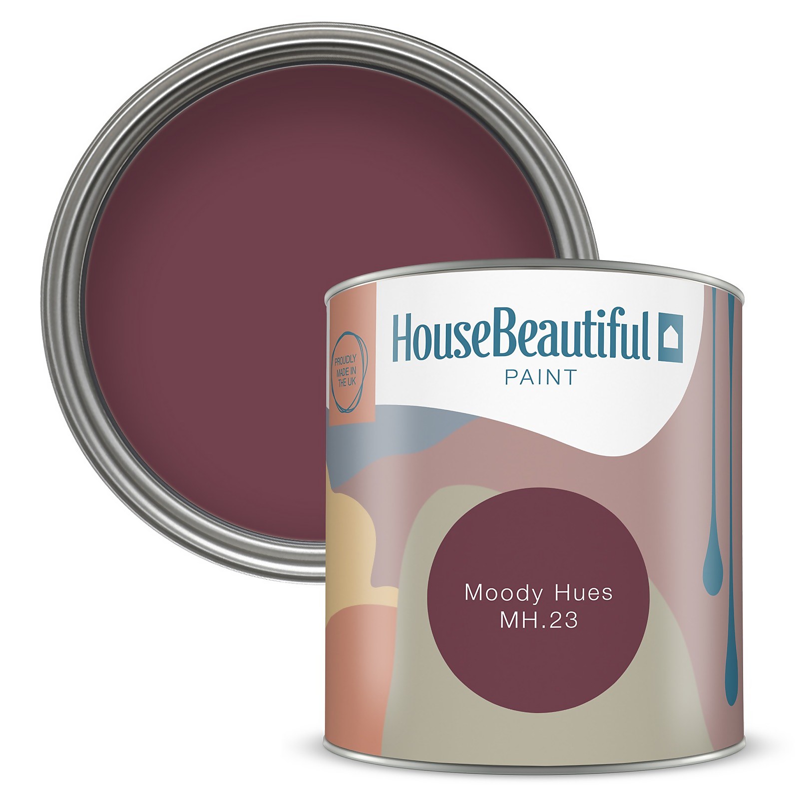 Photo of House Beautiful Durable Matt Emulsion Multi-surface Paint Moody Hues Mh.23 Tester - 125ml