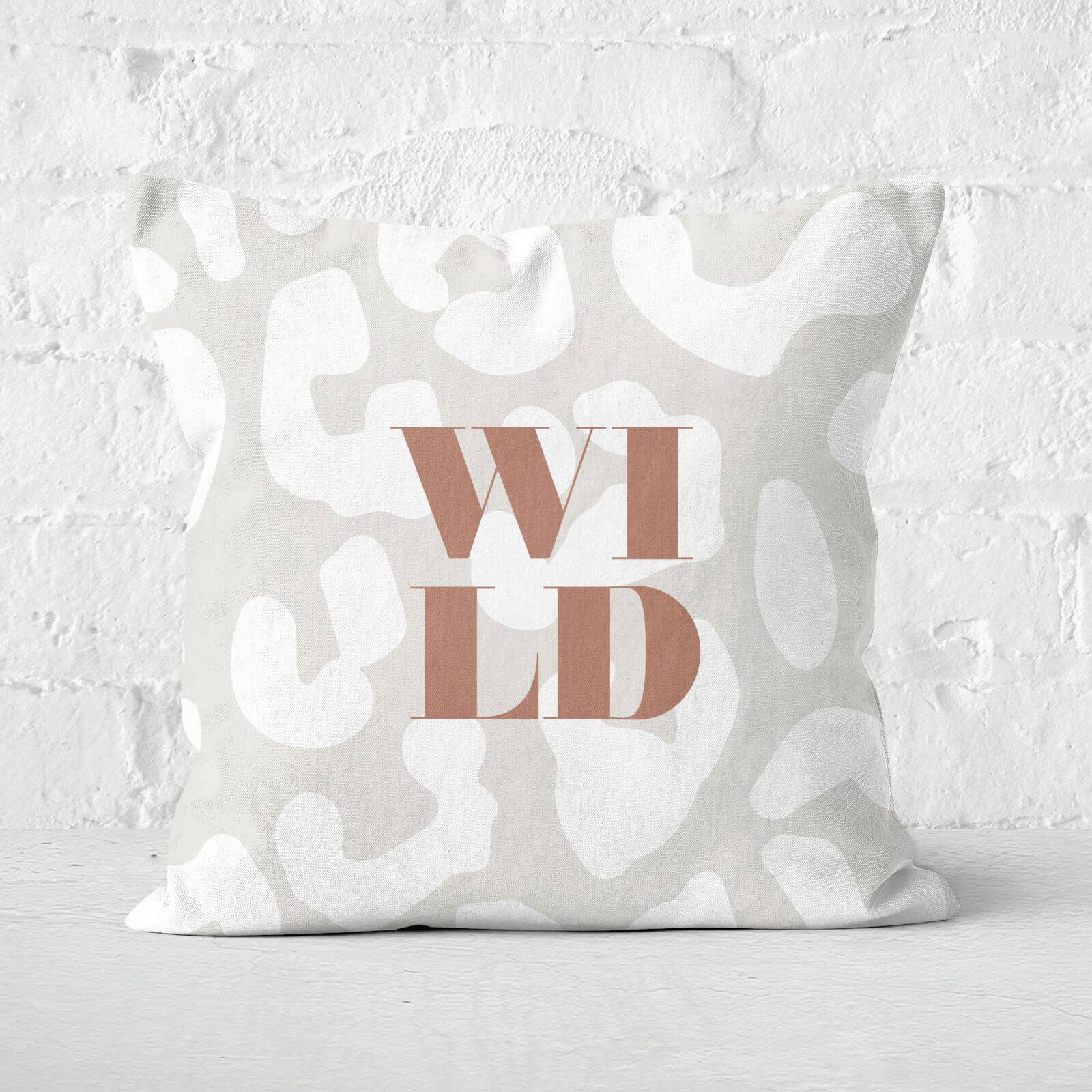 Wild Cavern Square Cushion - 40x40cm - Soft Touch