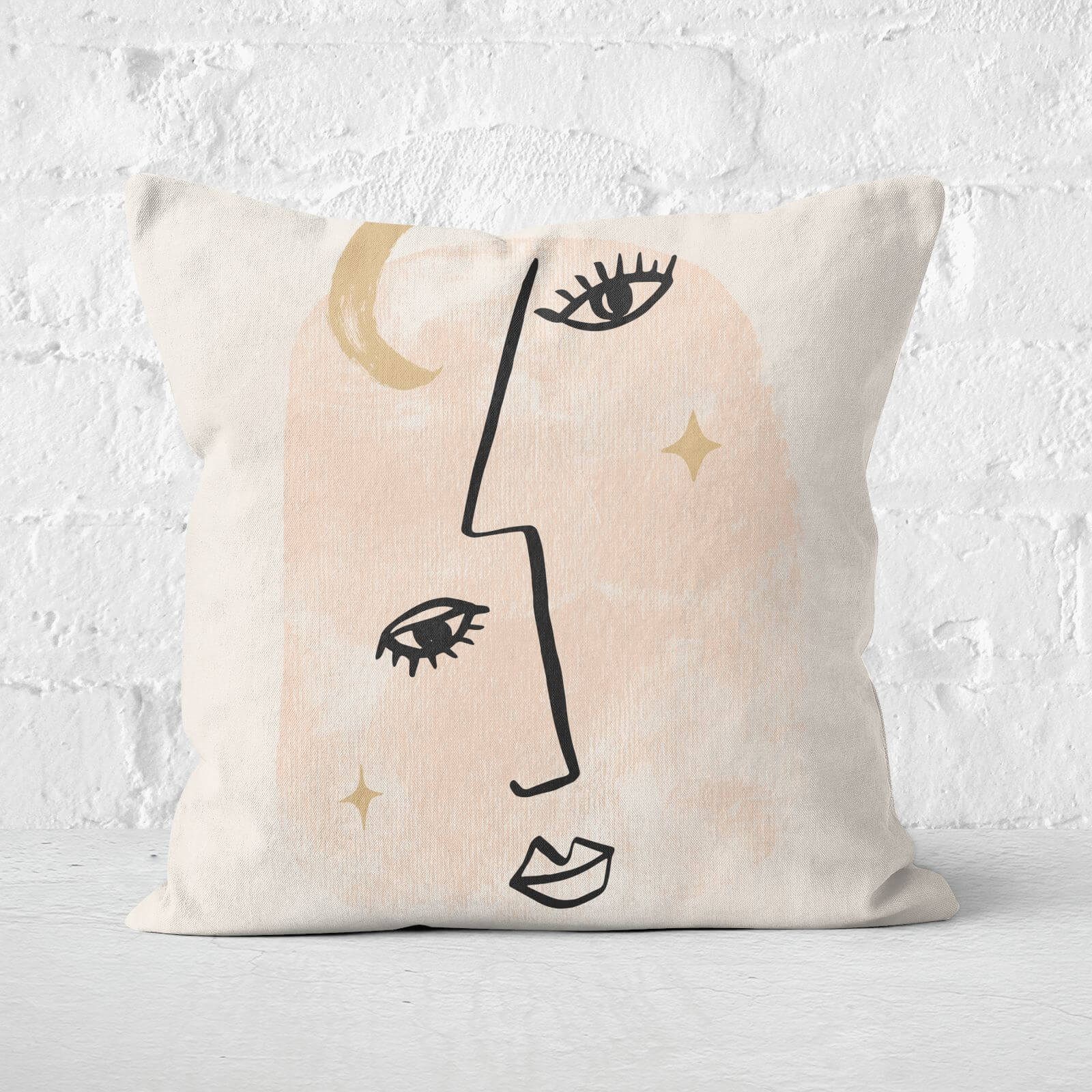 Minimal Profiles Square Cushion - 40x40cm - Soft Touch