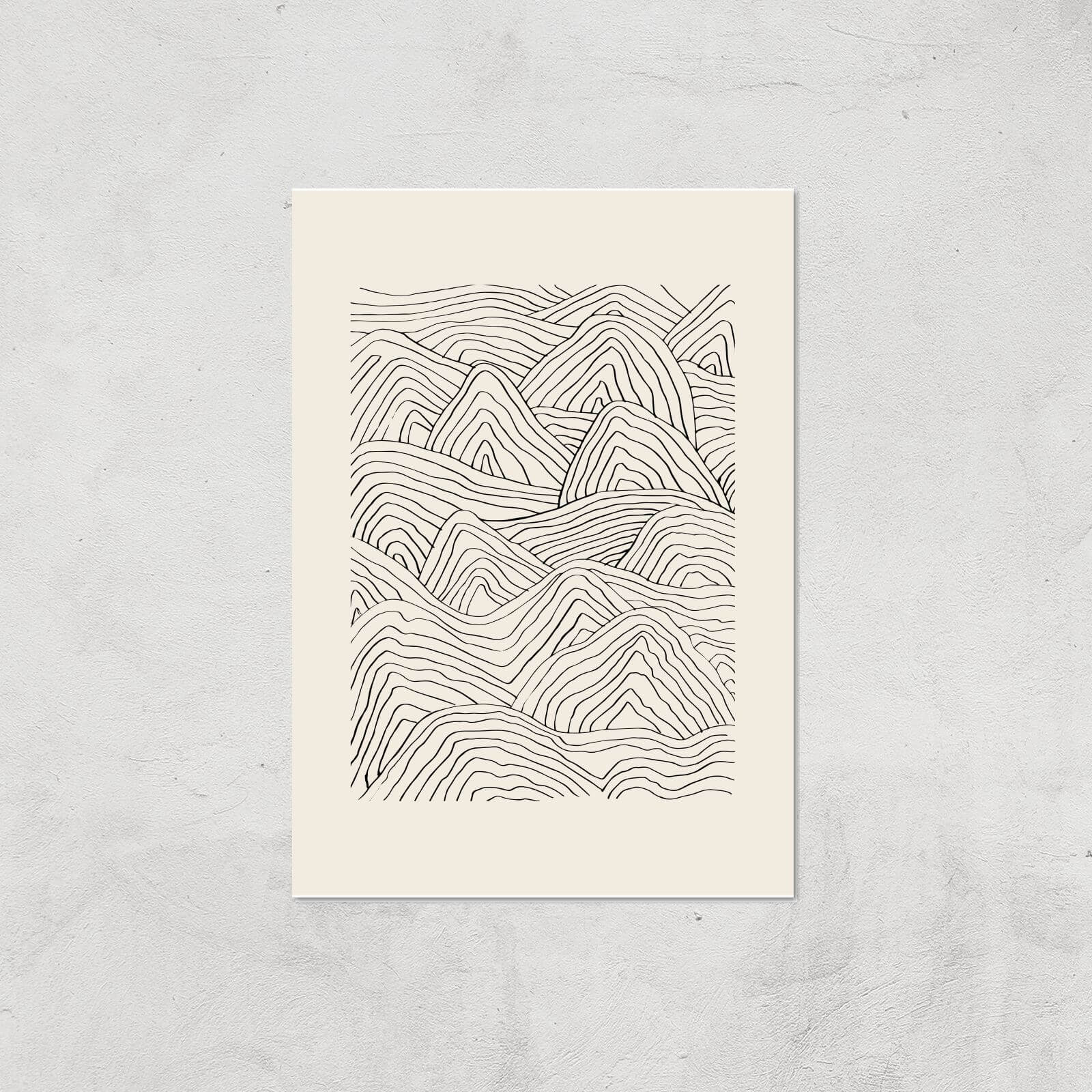 Organic Dune Giclee Art Print - A2 - Print Only