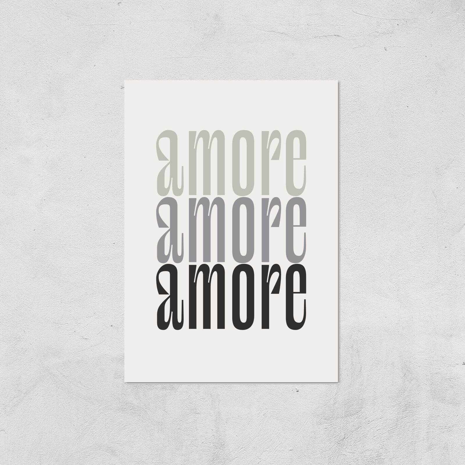 Amore Amore Amore Giclee Art Print - A3 - Print Only