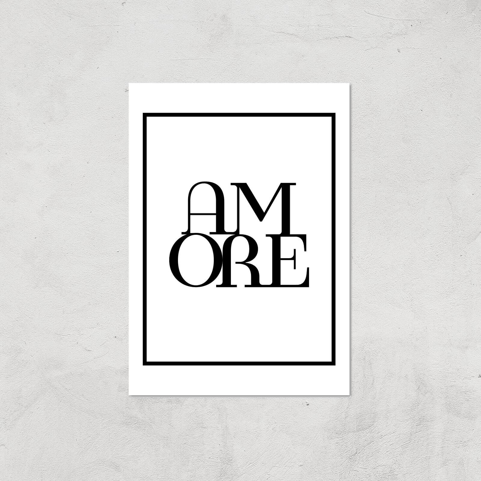 Amore Giclee Art Print - A4 - Print Only