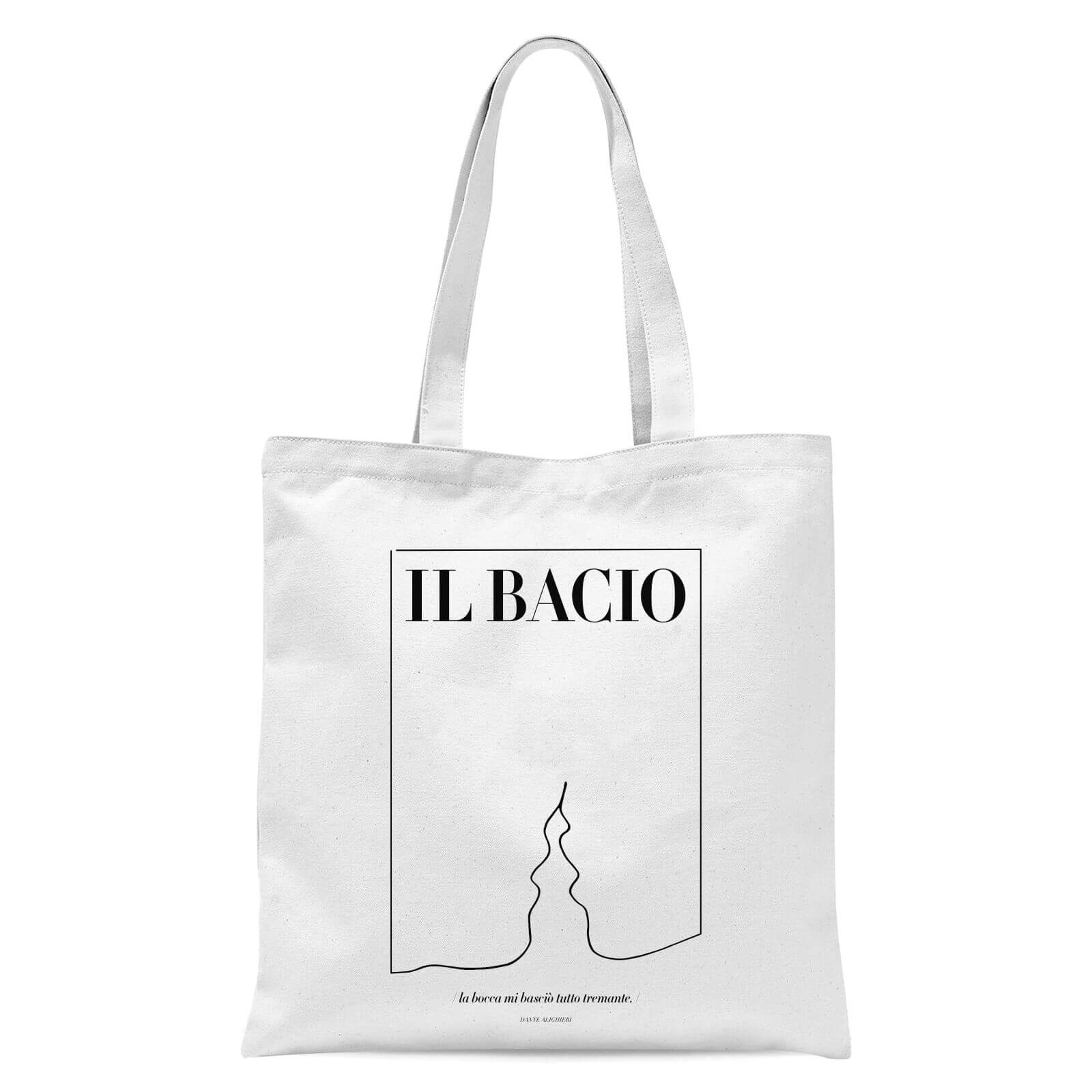 Il Bacio Tote Bag - White