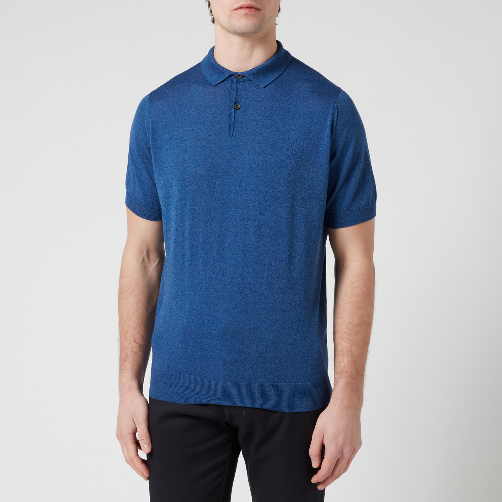 John Smedley Men's Cpayton Polo Shirt - River Blue - S