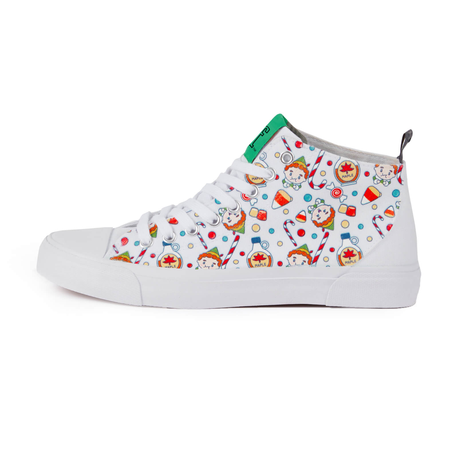 Akedo x Elf White Signature High Top - UK7 / EU40.5