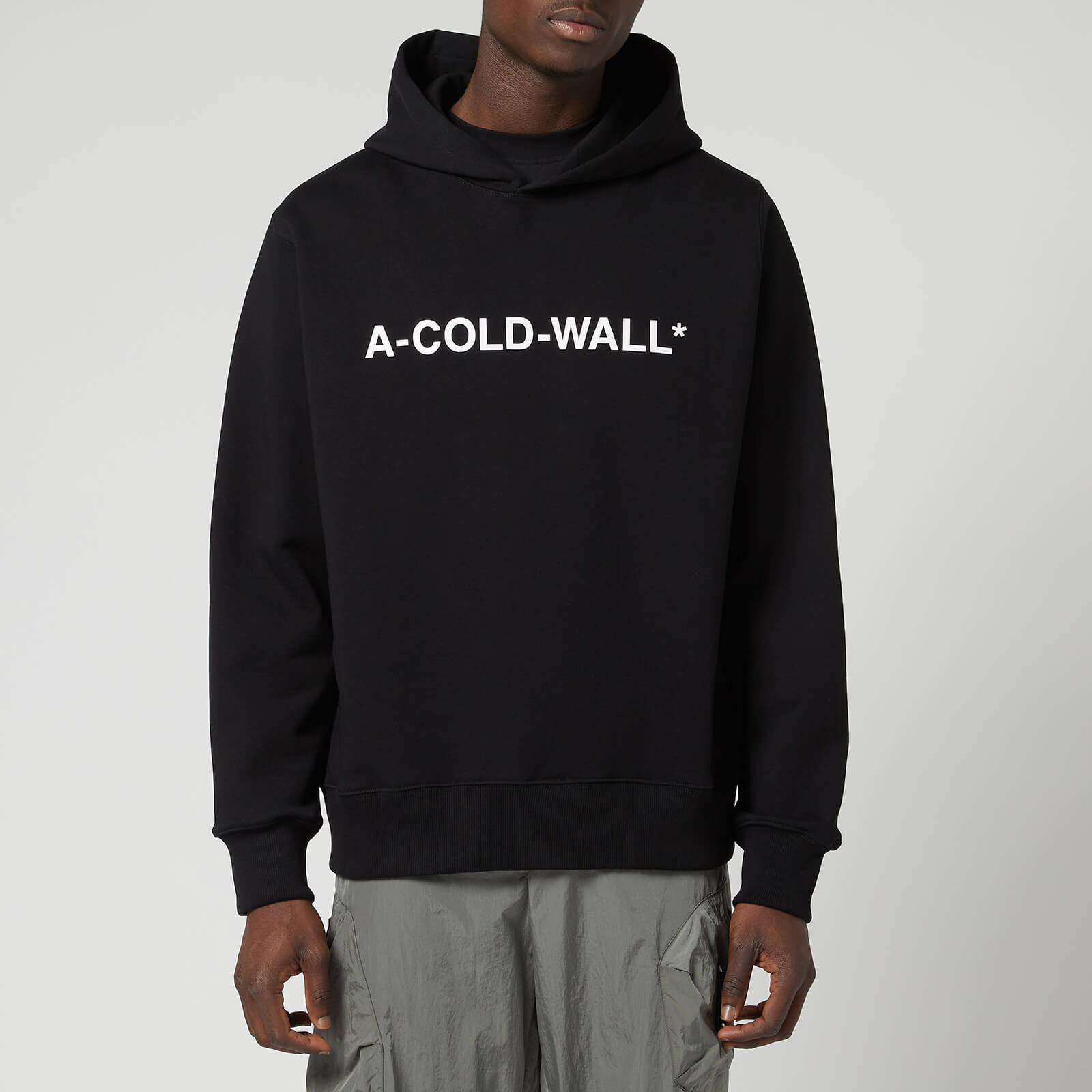 A-COLD-WALL* Men's Essential Logo Hoodie - Black - S