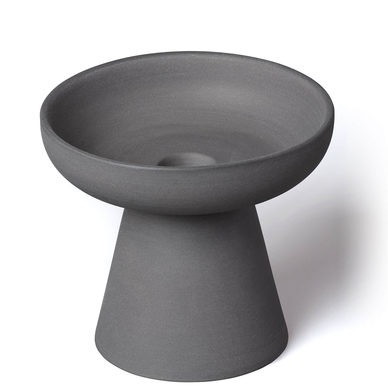 

AERY Porcini Candle Holder - Charcoal - Medium