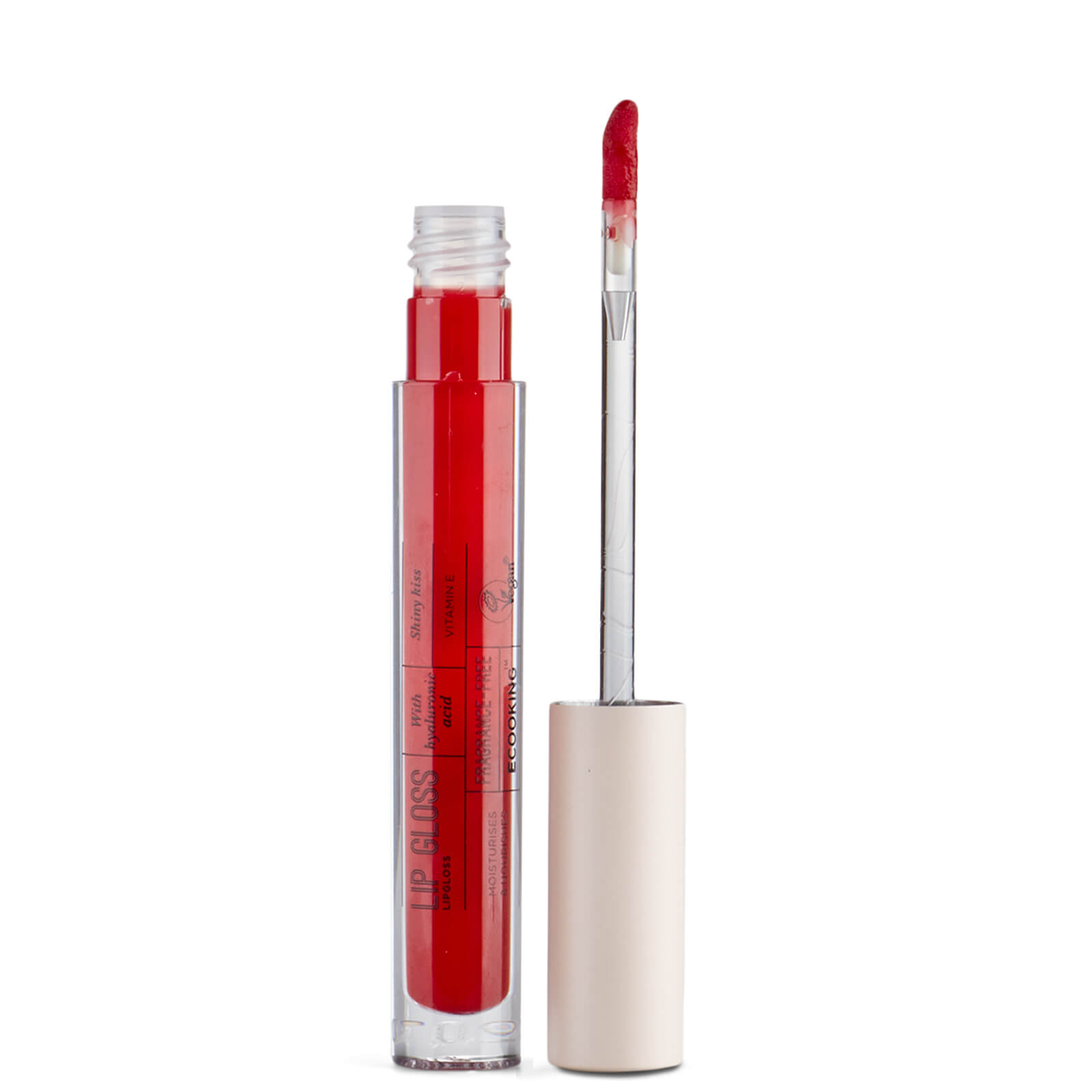 

Ecooking Lip Gloss 3.5ml (Various Colours) - 04 Flamenco Red