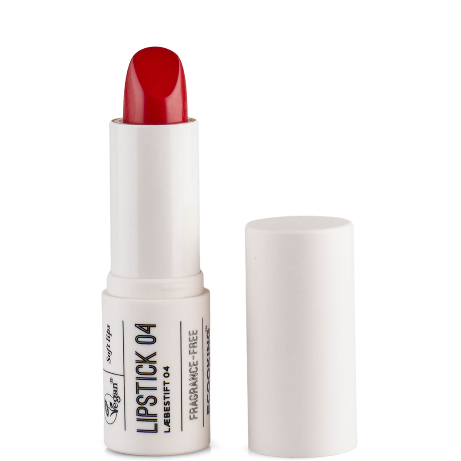 Image of Ecooking Lipstick 3.5ml (Various Shades) - 04 Flamenco Red