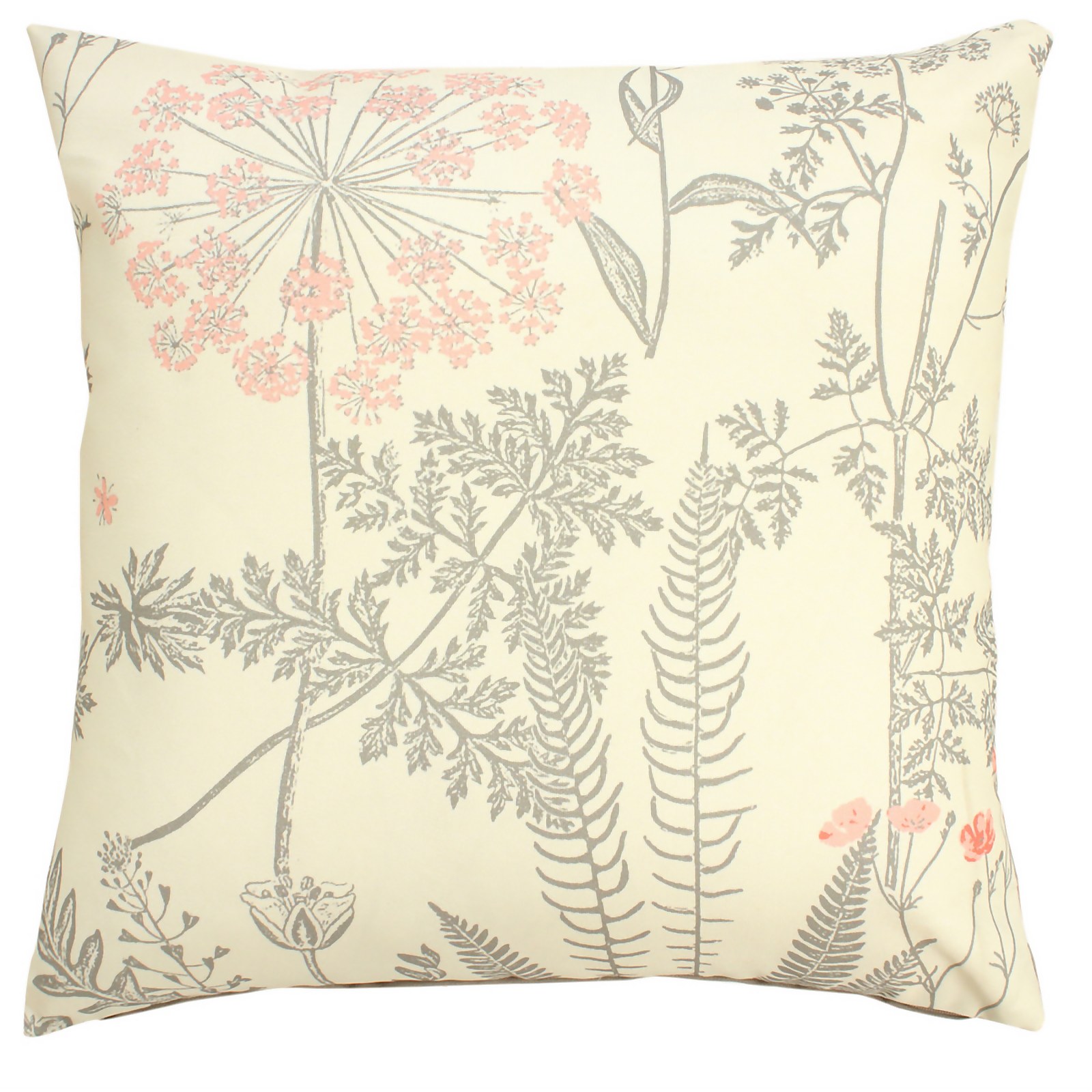 Photo of Floral Grey Outdoor Garden Scatter Cushion
