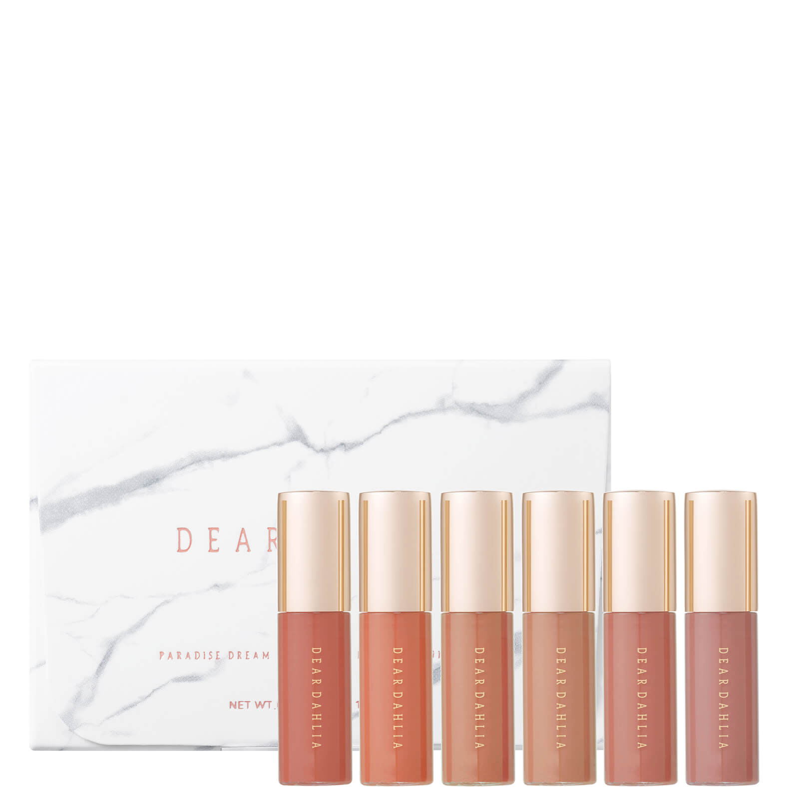 Image of Dear Dahlia Paradise Dream Velvet Lip Mousse Mini 6 Set
