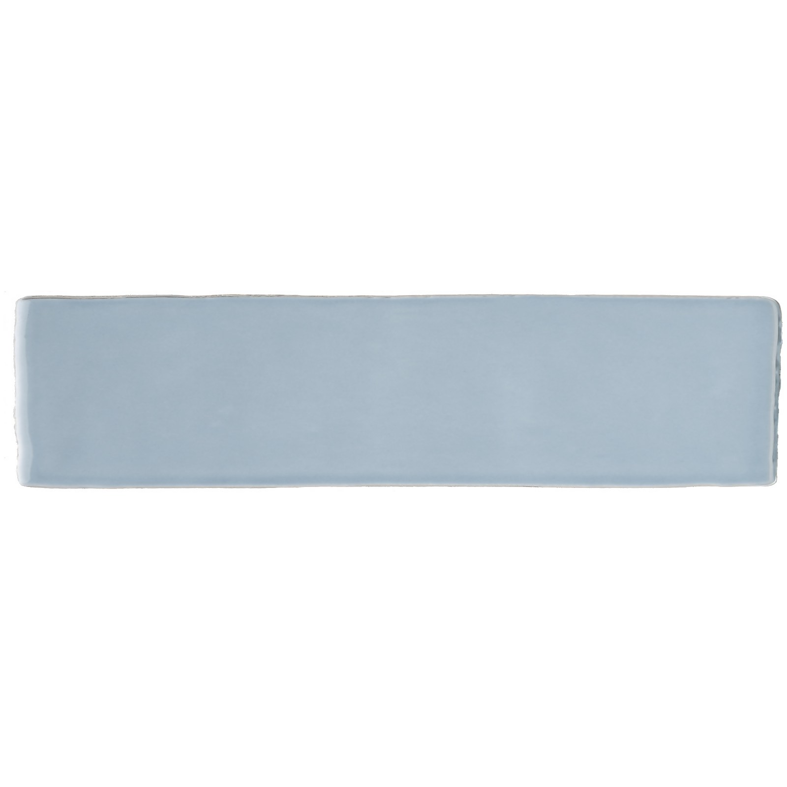 Photo of Country Living Artisan Blue Skies Ceramic Wall Tile 0.5sqm Pack - 300x75mm