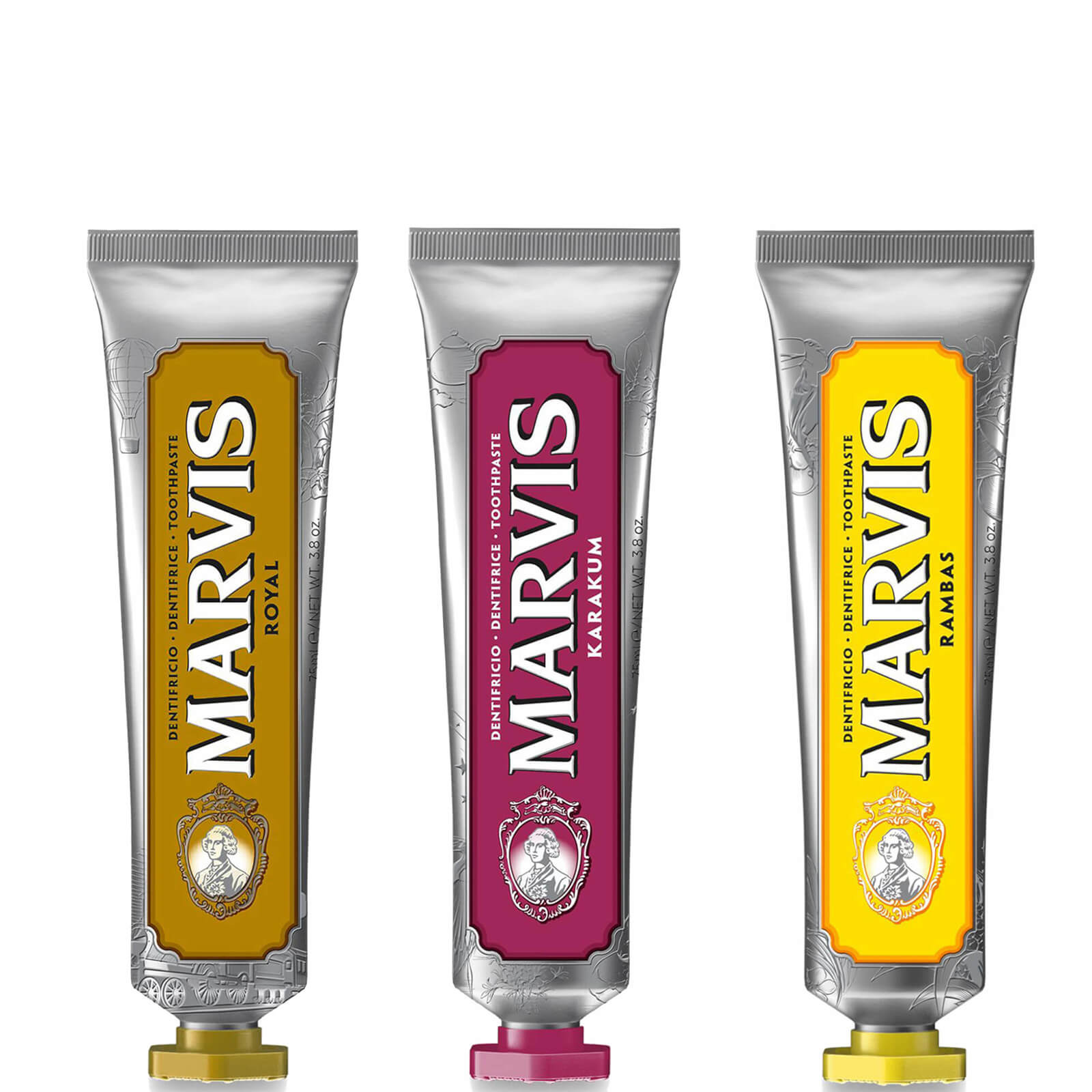 Marvis Wonders of the World Toothpaste Collection lookfantastic.com imagine
