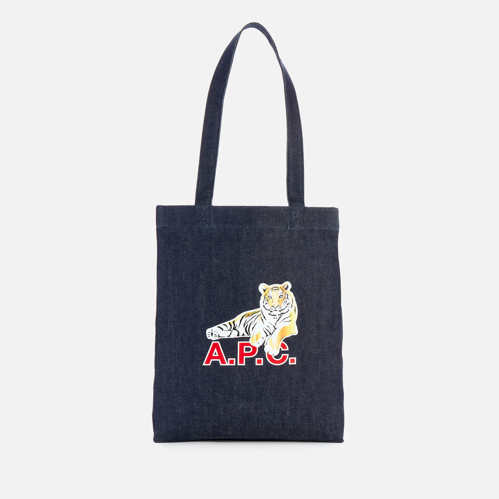 A.P.C. Women's Cny Tiger Tote Bag - Indigo