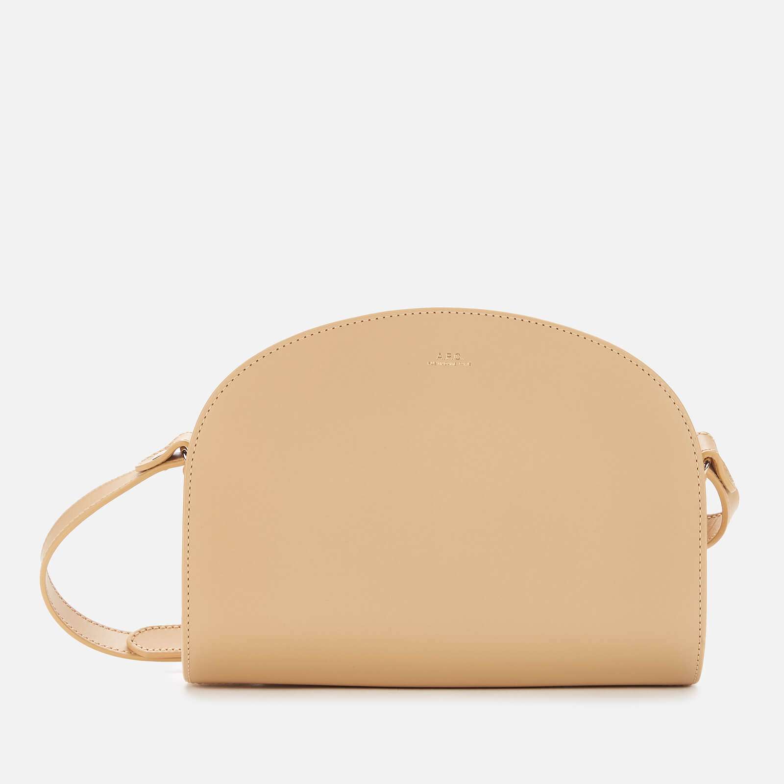 A.P.C. Women's Demi-Lune Cross Body Bag - Desert