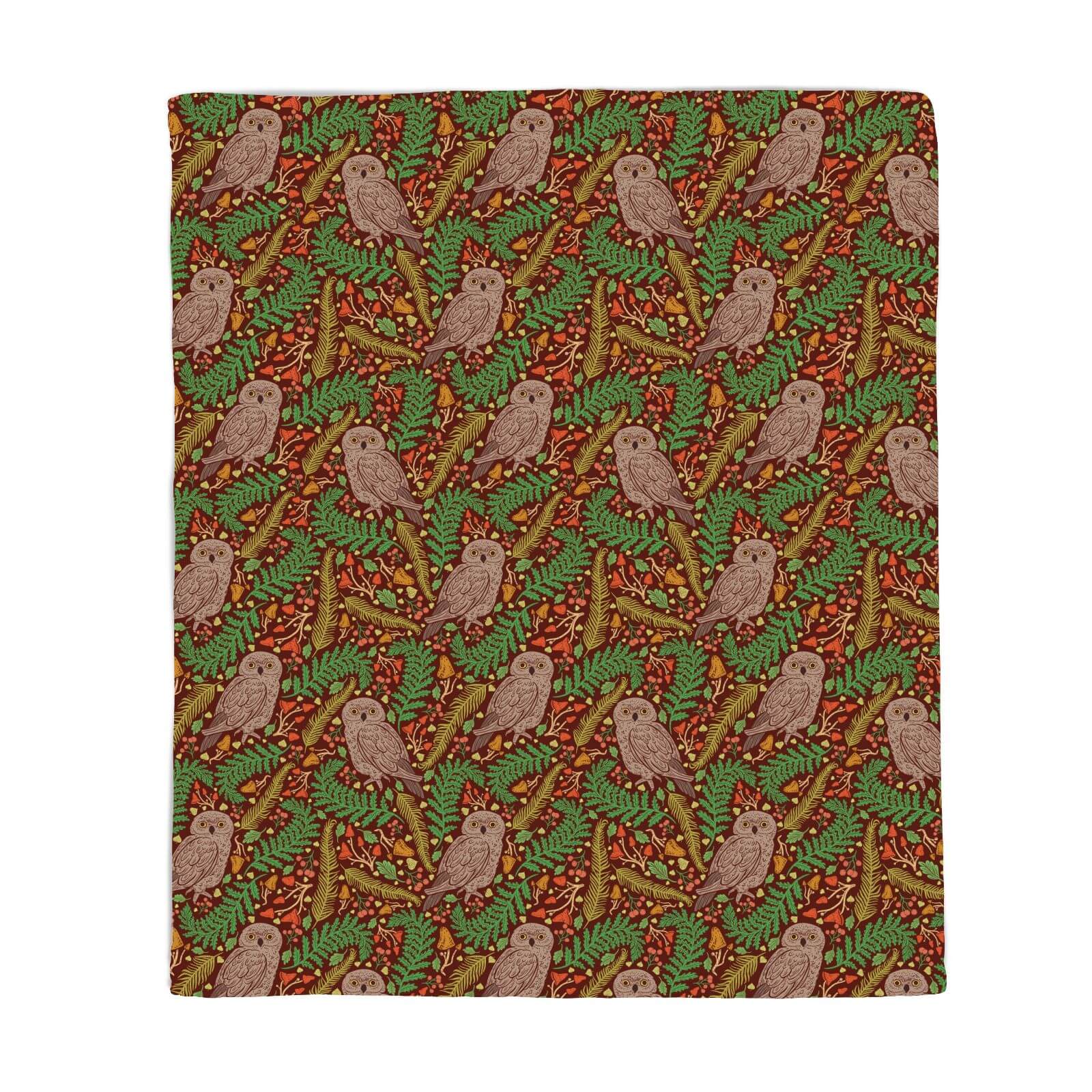 Owls Boreal Owl Banquet Fleece Blanket - S