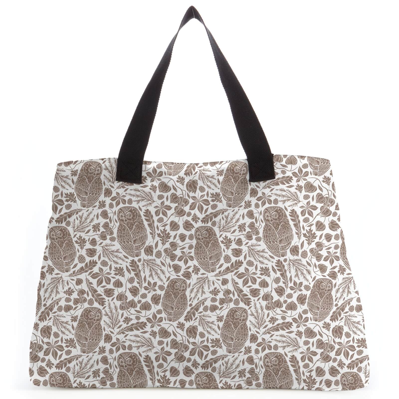 Owls Monochrome Northern Saw Whet Celebration Tote Bag