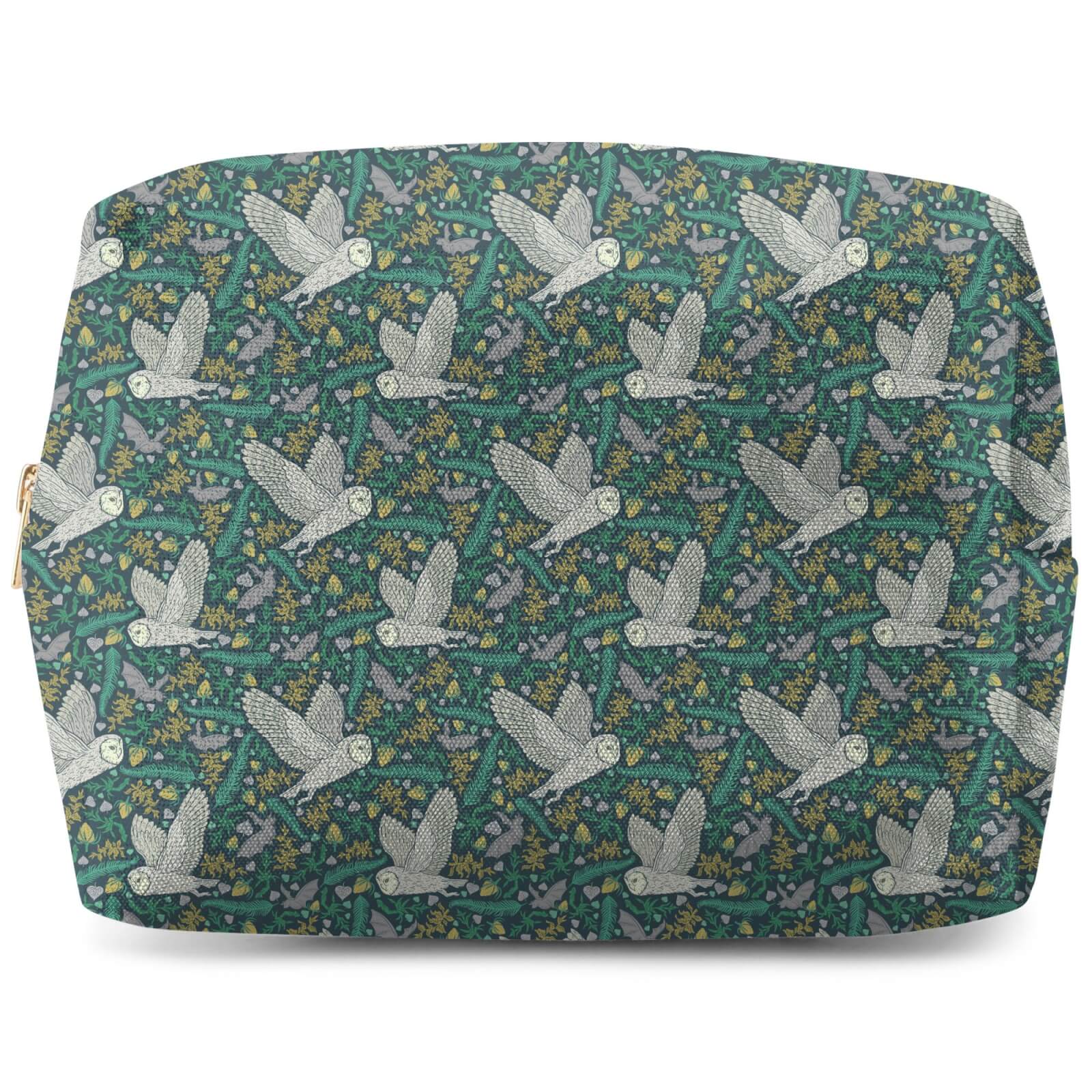 Short Eared Owl Shindig Makeup Bag