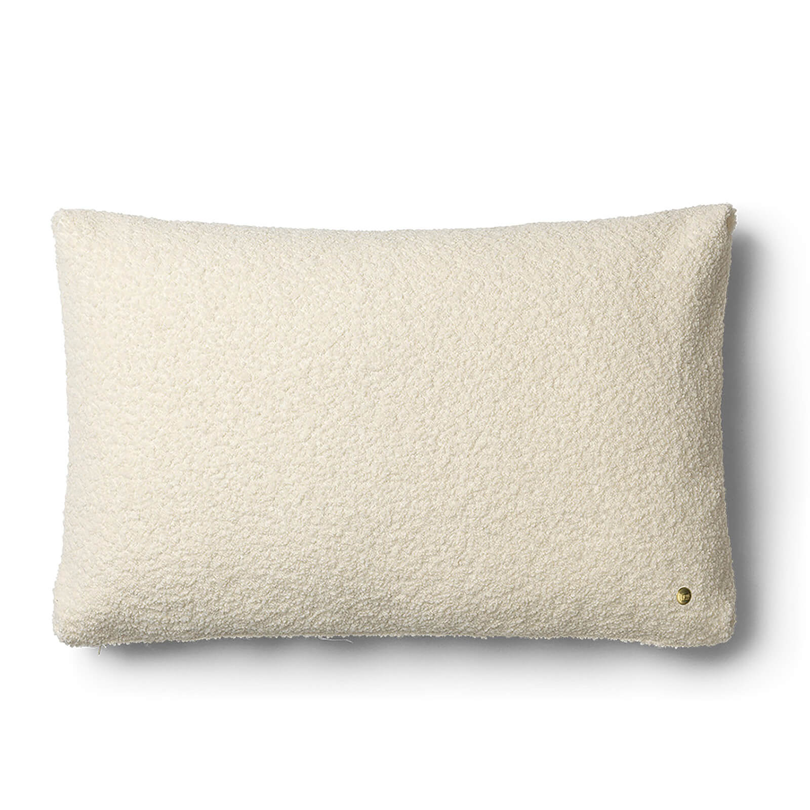 Ferm Living Clean Cushion - Wool Boucle - Off-white