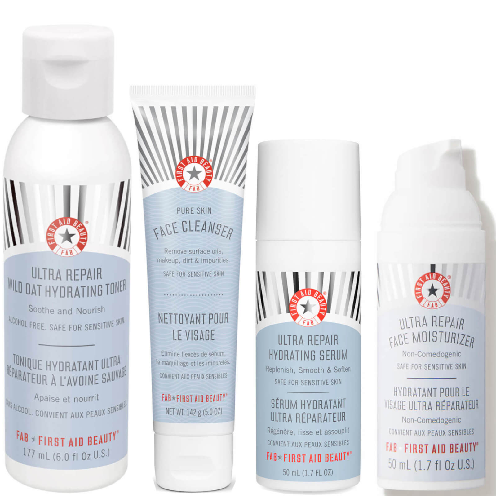 First Aid Beauty Sensitive Skin Essentials lookfantastic.com imagine