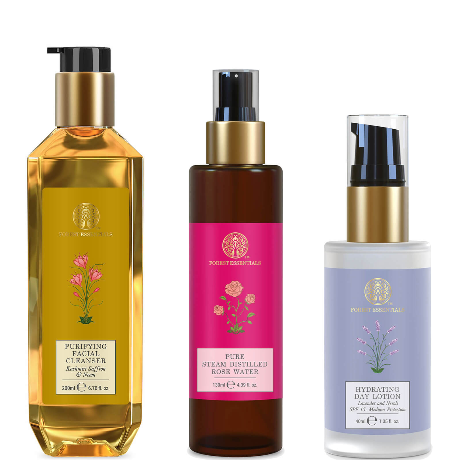 

Forest Essentials Oily Skin Day Regime
