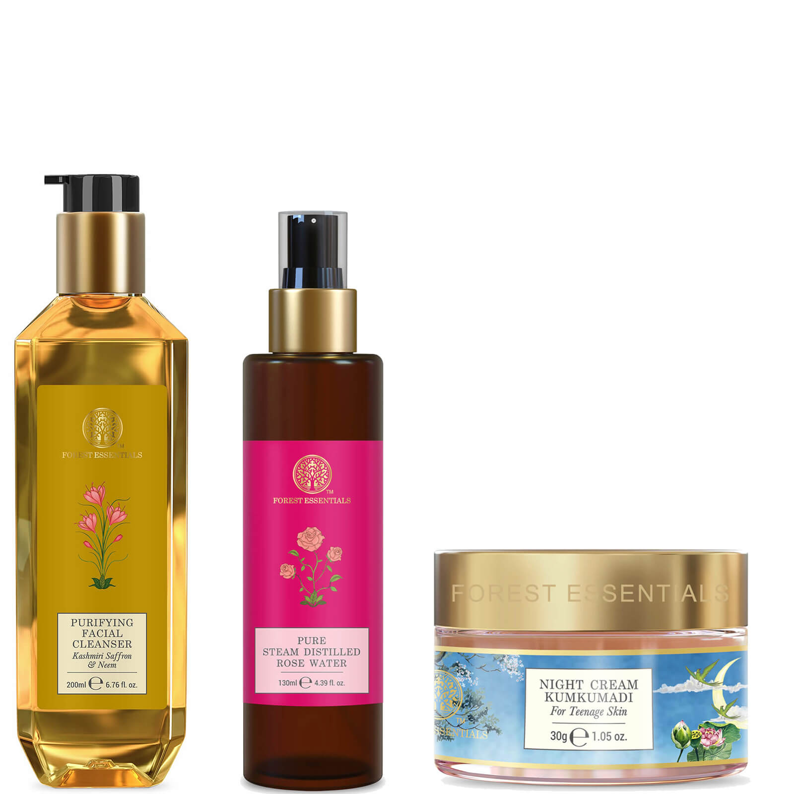 

Forest Essentials Day Regime for Younger Skin