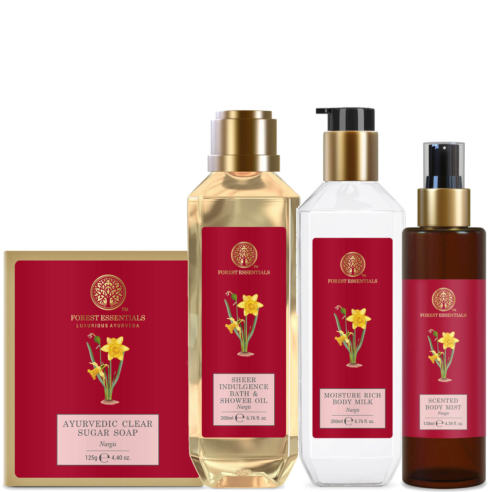 

Forest Essentials Nargis Body Care Regime