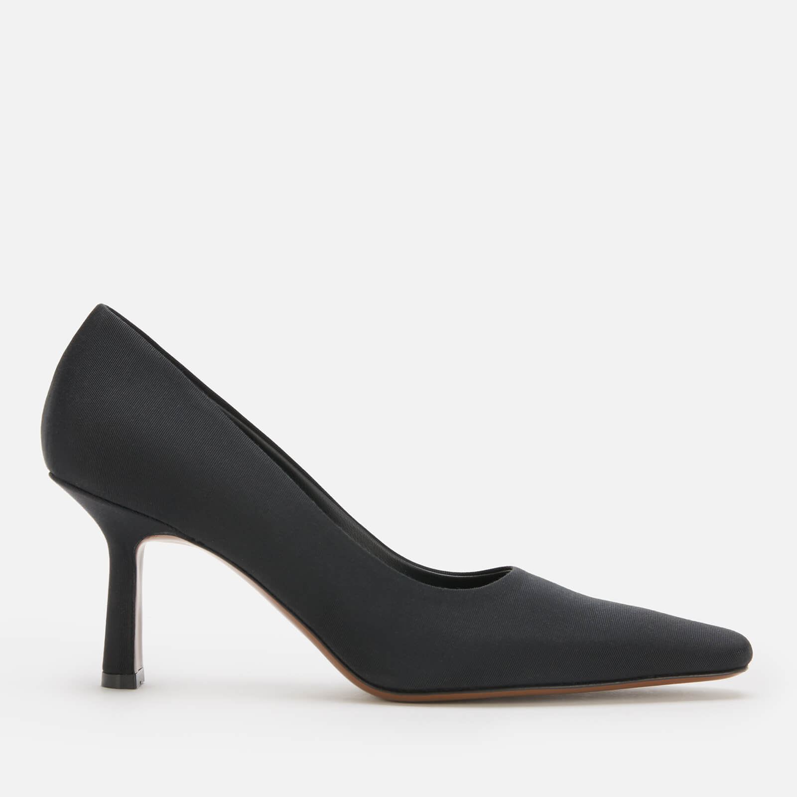 Neous Women's Doritis Leather Court Shoes - Black - UK 3