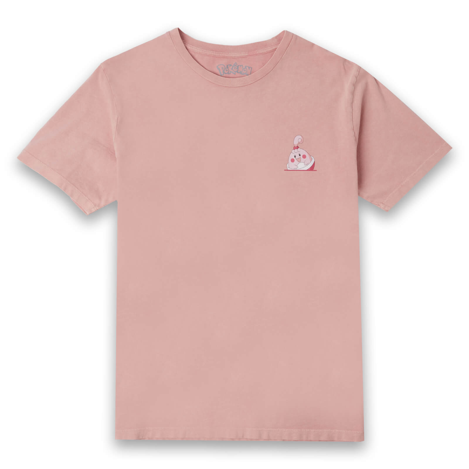 Pokémon Happiny Unisex T-Shirt - Dusty Pink - XS - Vintage Dusty Pink