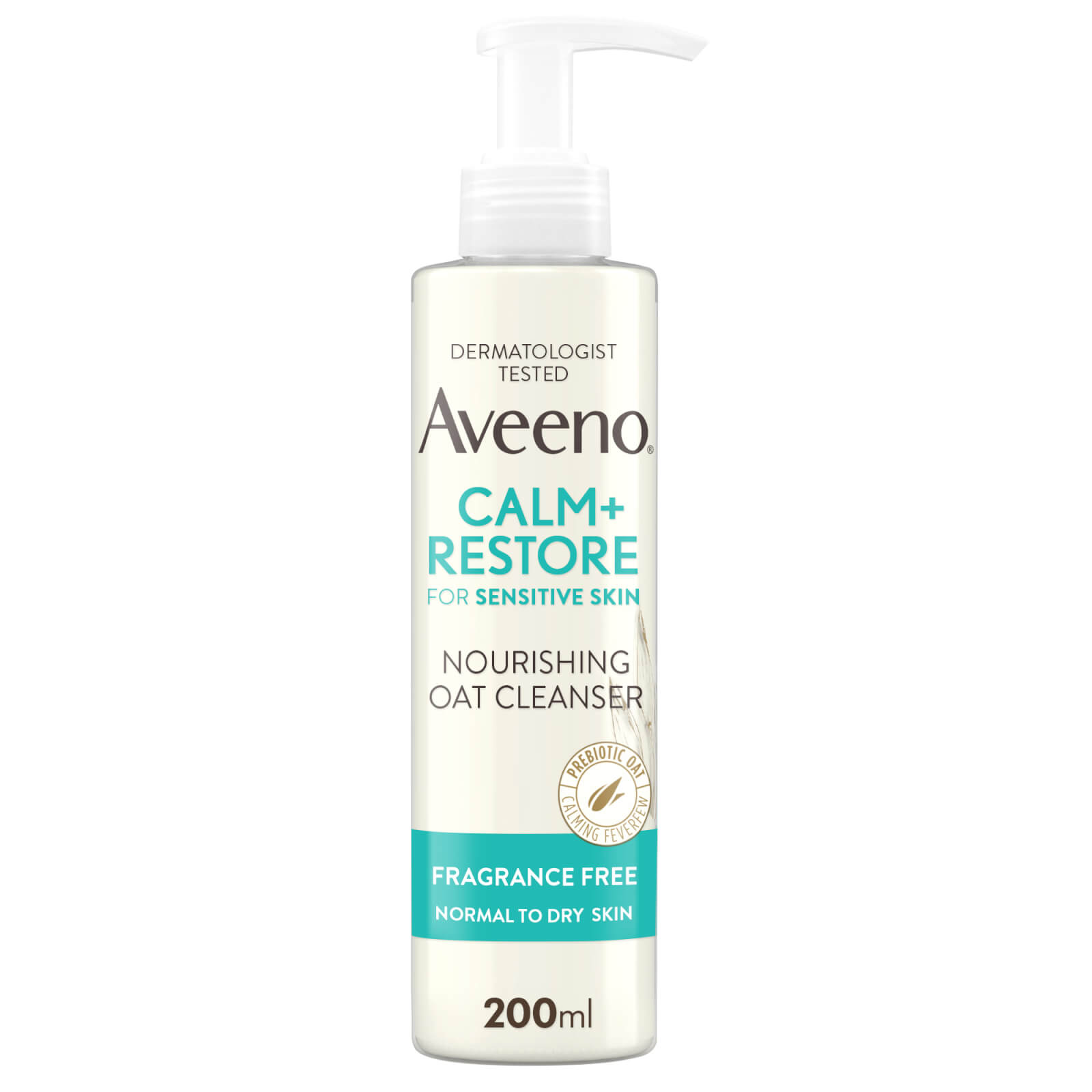 Photos - Facial / Body Cleansing Product Aveeno Face Calm and Restore Nourishing Oat Cleanser 200ml 29525 