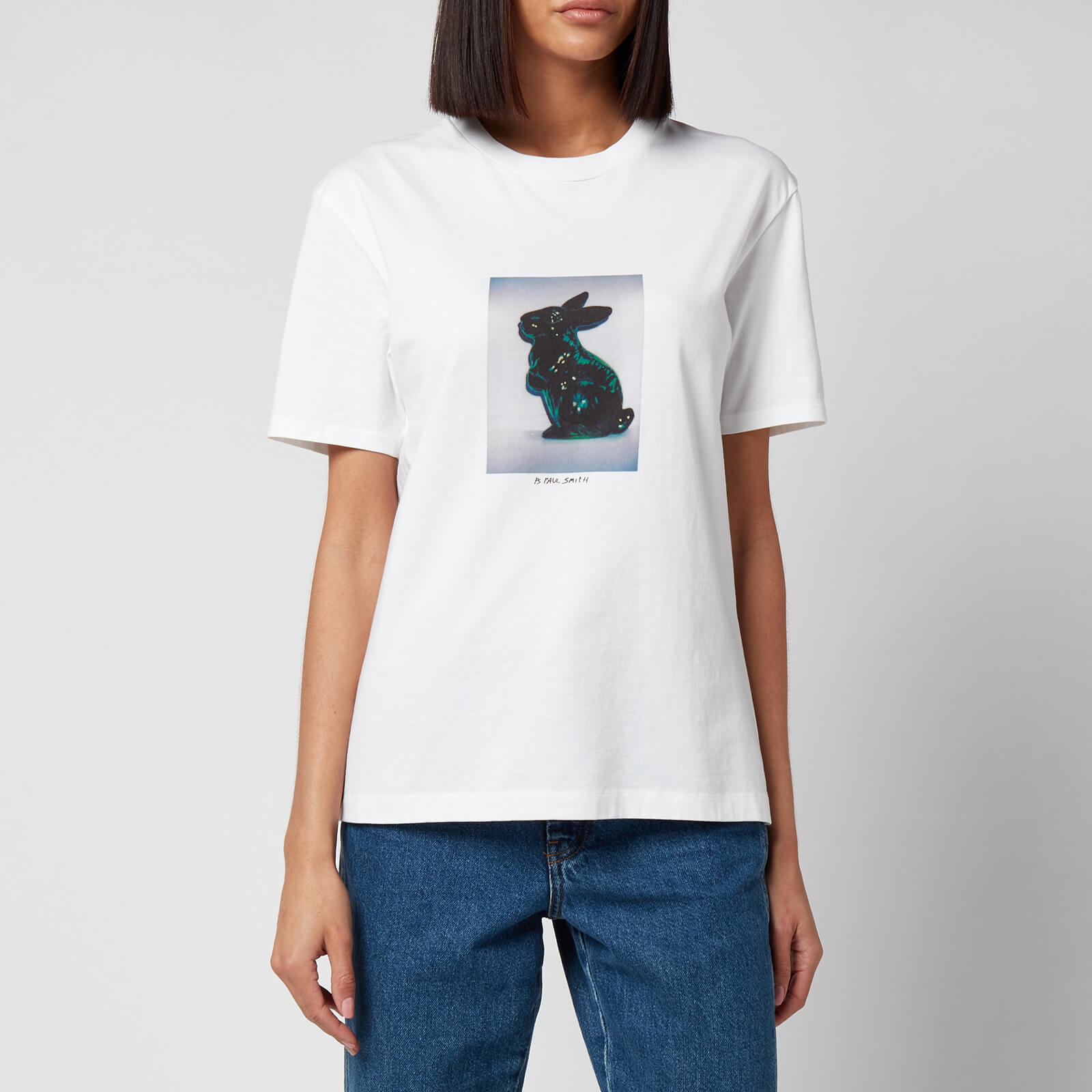 PS Paul Smith Women's Instant Rabbit Print T-Shirt - White - XS