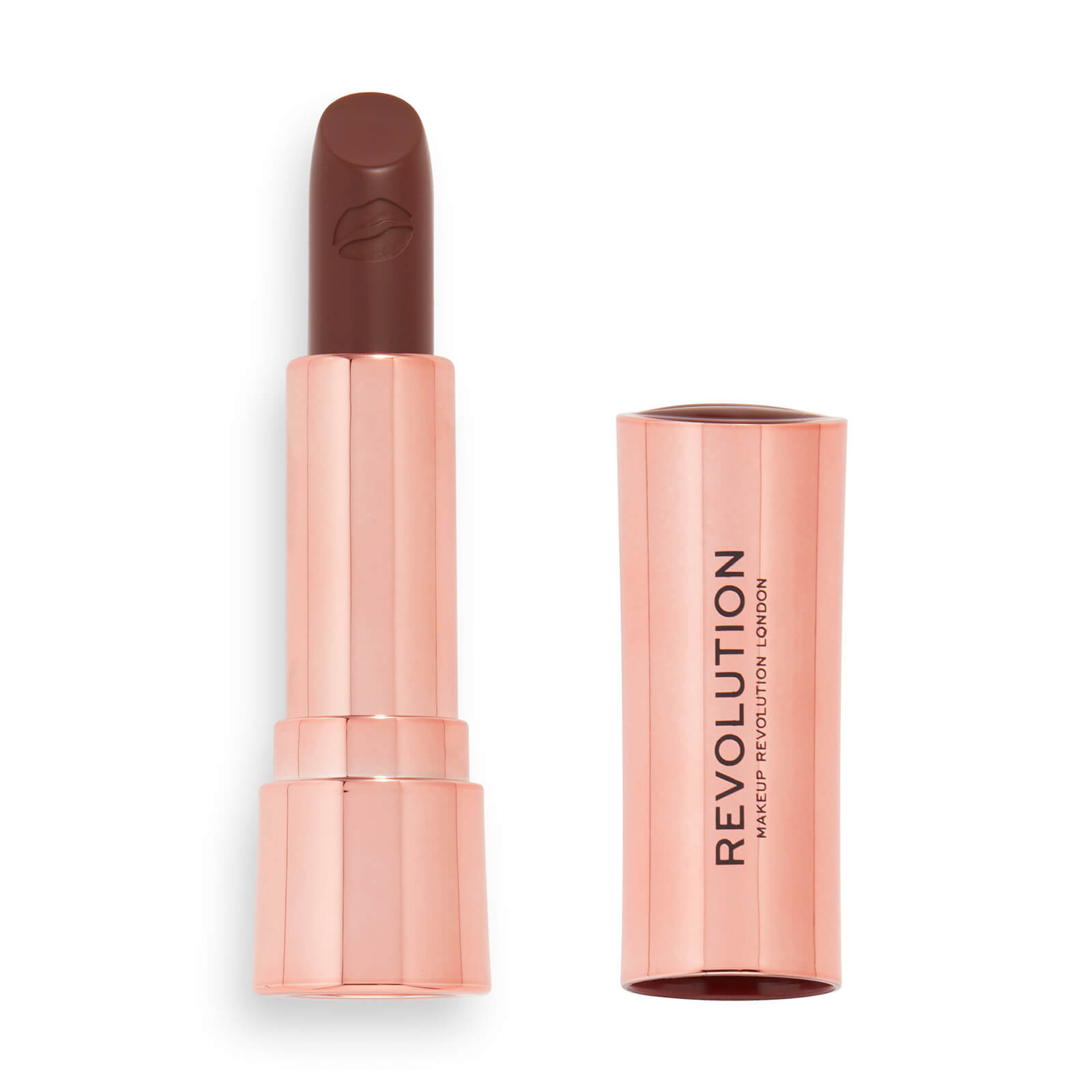 

Makeup Revolution Satin Kiss Lipstick 3.5g (Various Shades) - Brown Sugar