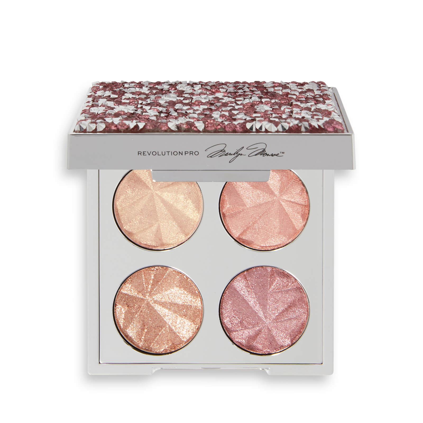 

Revolution Pro X Marilyn Eye Quad - Pink Crystal