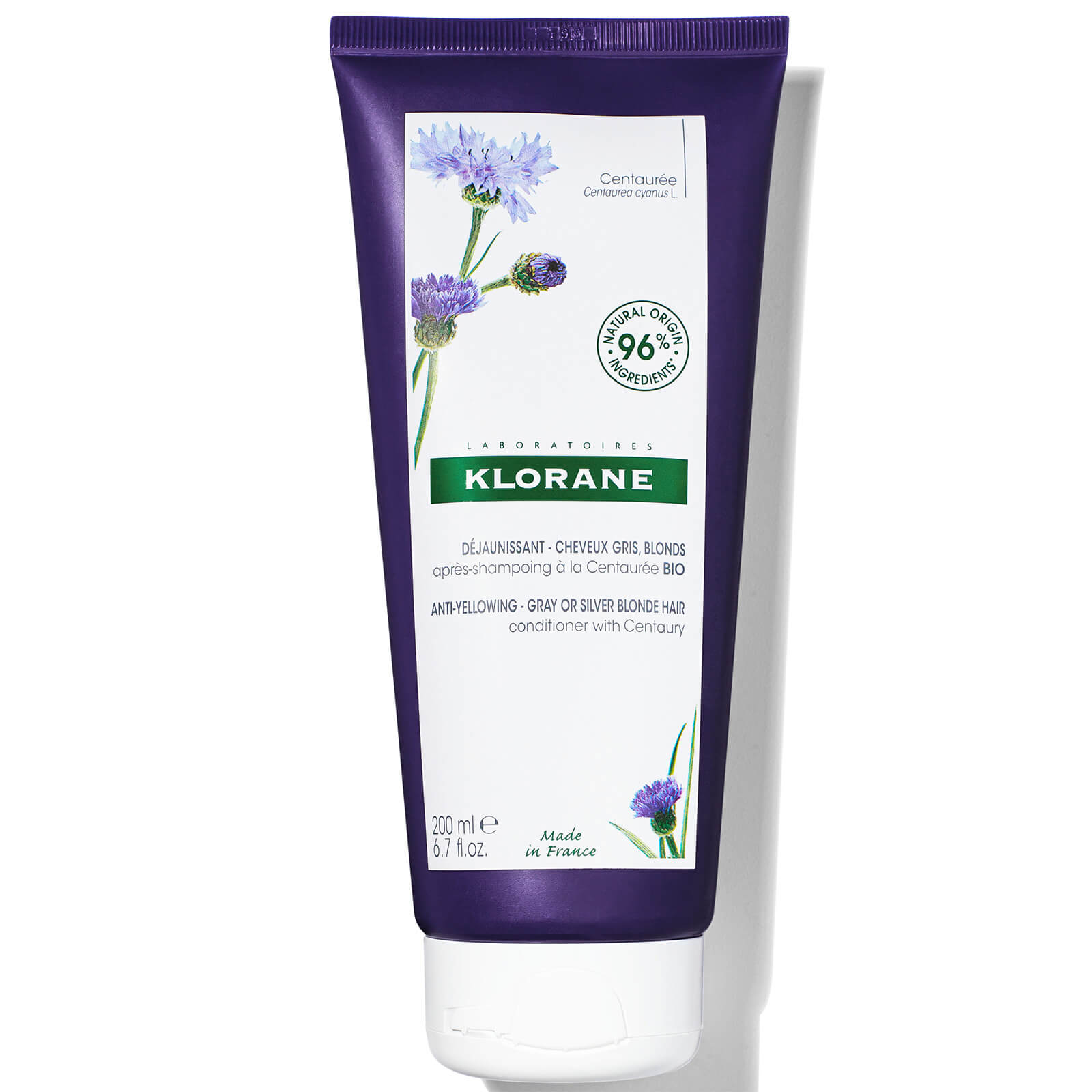 Shop Klorane Anti-yellowing Conditioner For Grey And Blond Hair 200ml