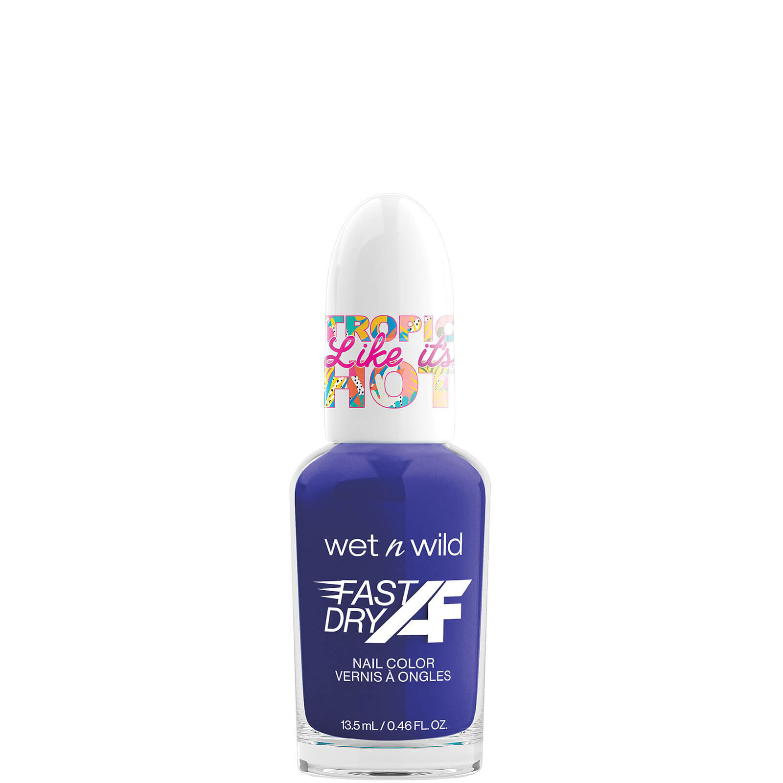 

wet n wild Fast Dry AF Nail Colour 13.5ml (Various Shades) - Punta Cana Bella Donna