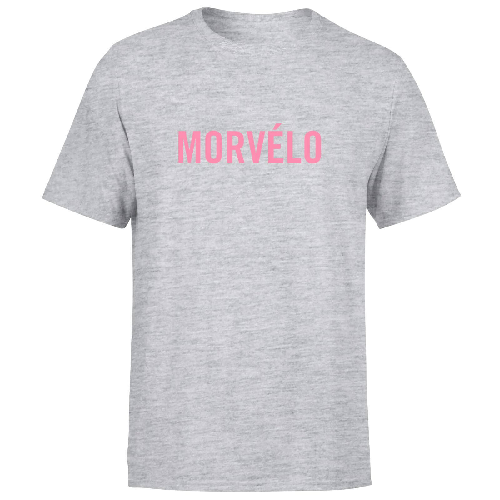 Morvelo Logo Rosa Men's T-Shirt - Grey - 3XL - Grey