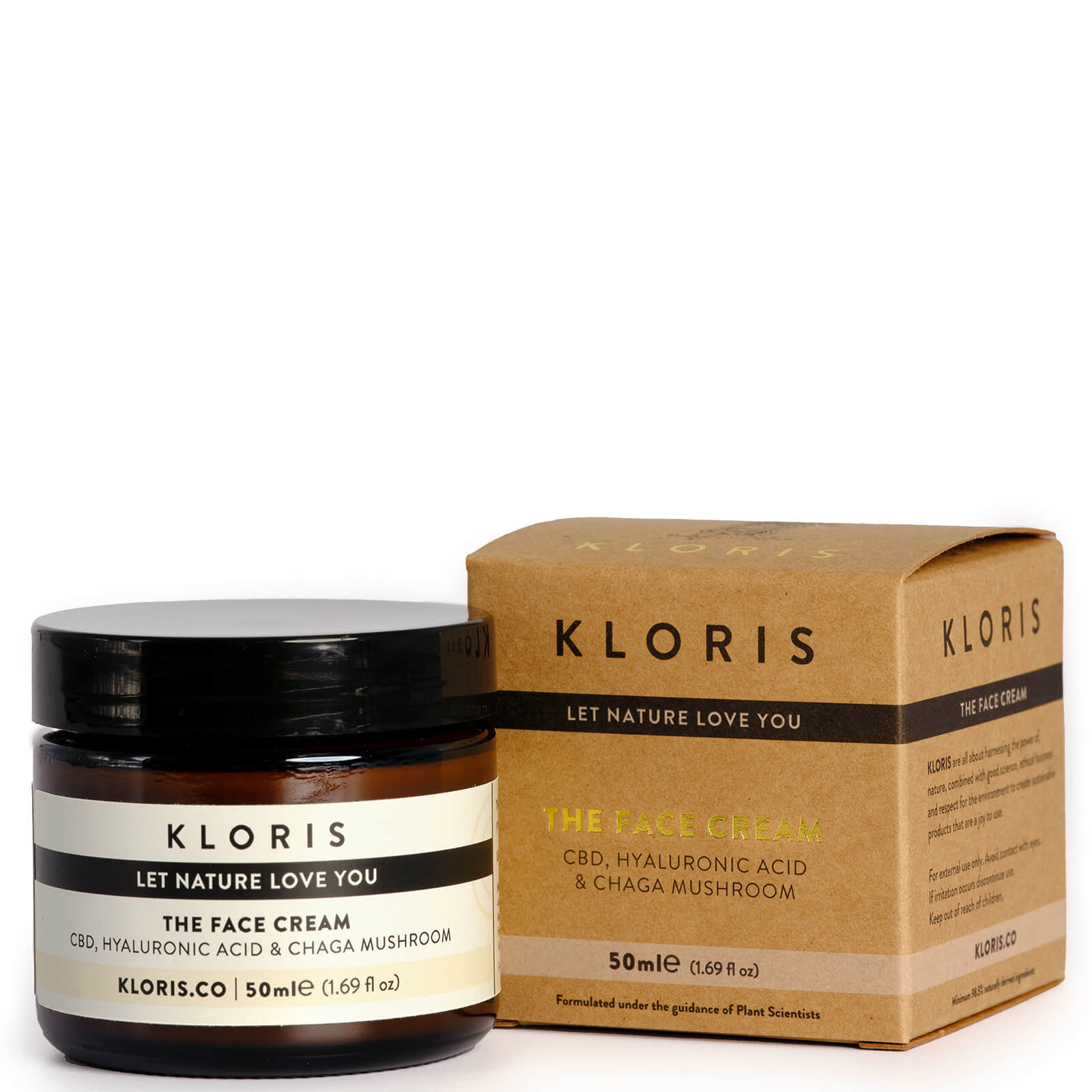 Artikel klicken und genauer betrachten! - KLORIS’ The Face Cream is a plant-based, CBD formula that helps to deeply nourish and brighten the skin. Offering soothing properties, the fragrance-free cream is produced using 98.5% naturally derived ingredients.  The formula is infused with hyaluronic acid and propanediol, seeking to provide the skin with an intensive hydration boost. | im Online Shop kaufen