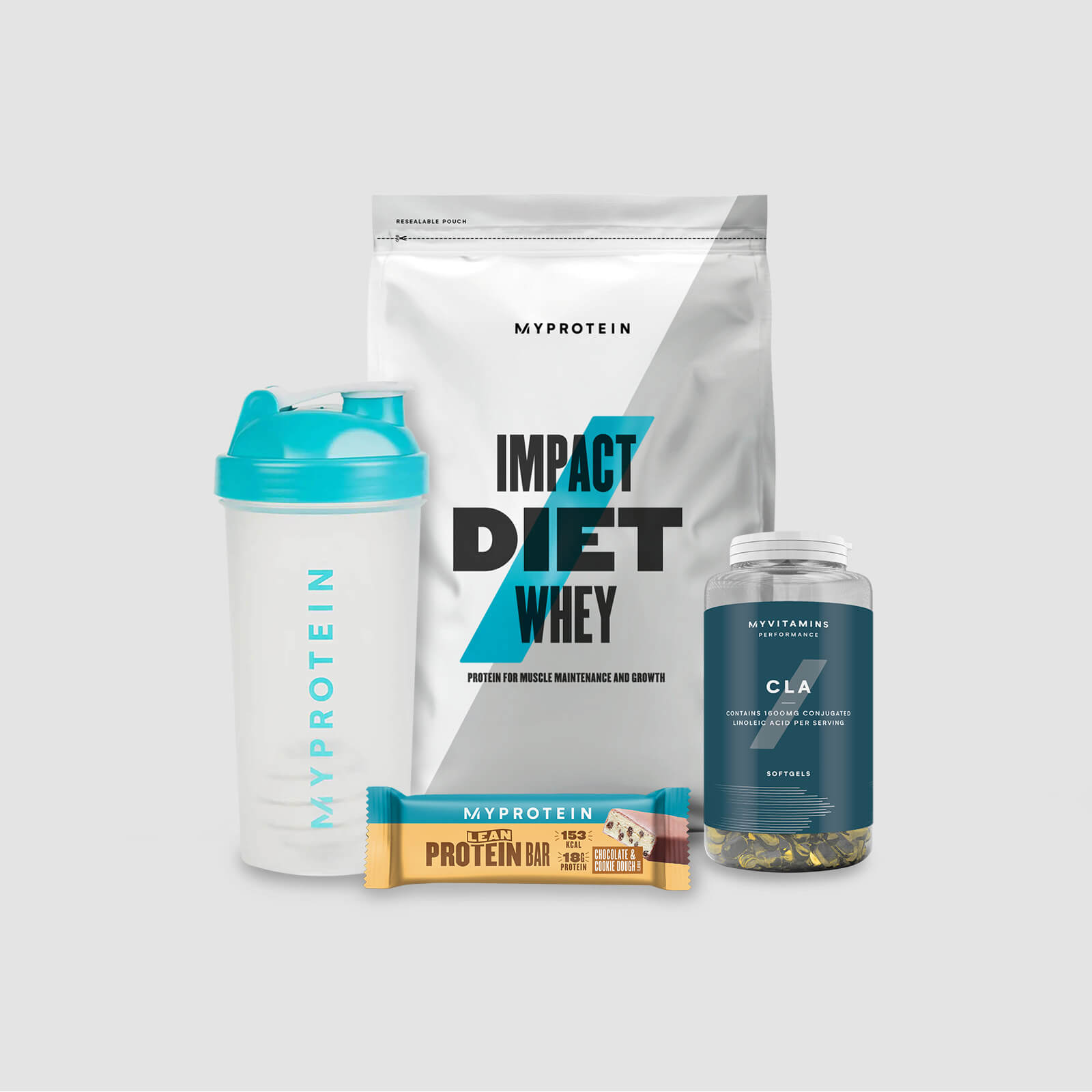 Das Weight Loss Bundle - Chocolate and Cookie Dough - Cookies & Cream