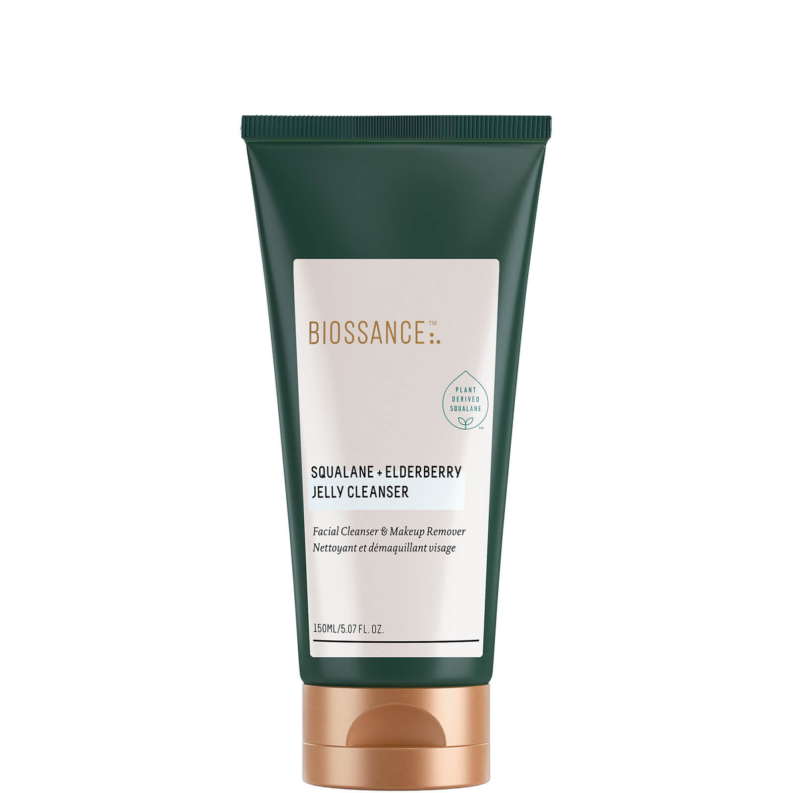 Image of Biossance Squalane and Elderberry Jelly Cleanser 150ml