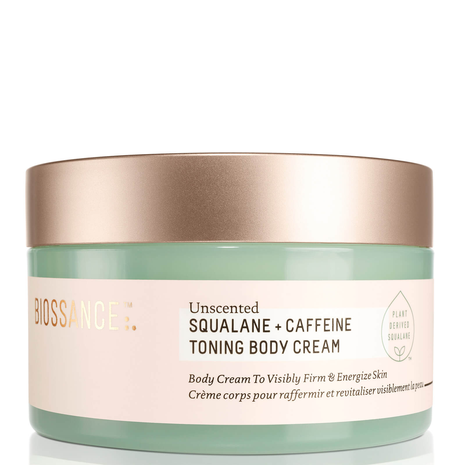 Image of Biossance Squalane and Caffeine Toning Body Cream - Unscented 200ml