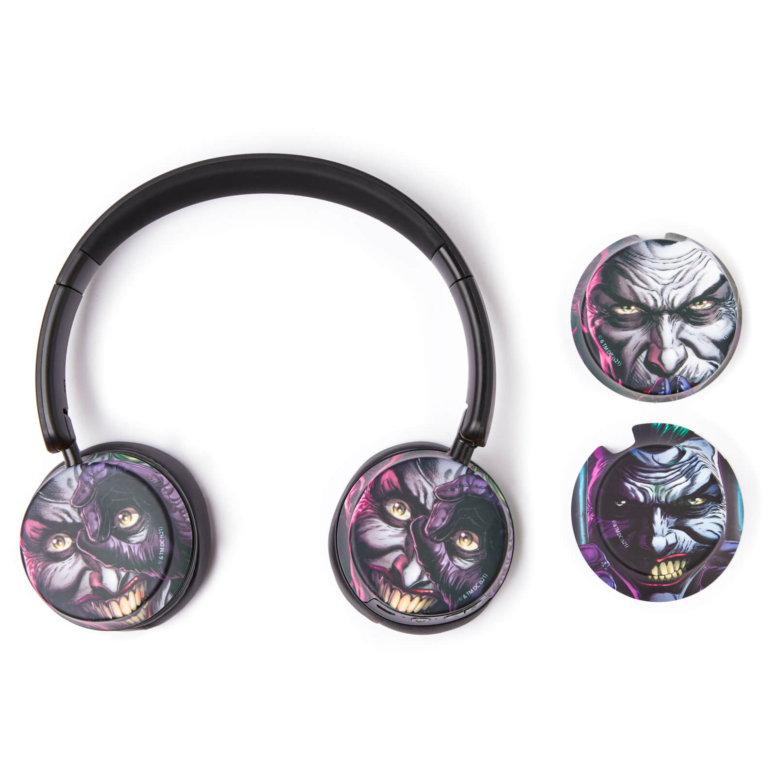 MOTH x DC The Three Jokers On-Ear Headphones & Caps