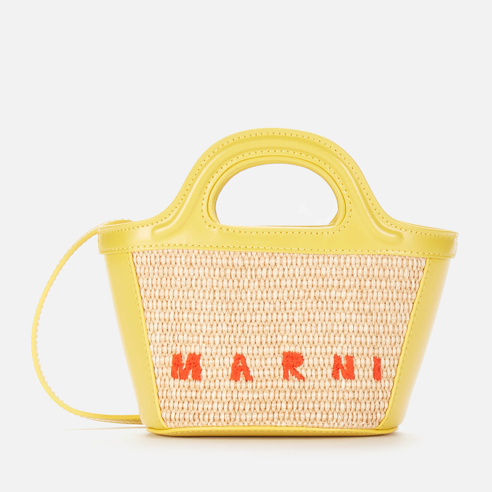 Marni Women's Tropicalia Micro Bag - Sand Storm/Acid