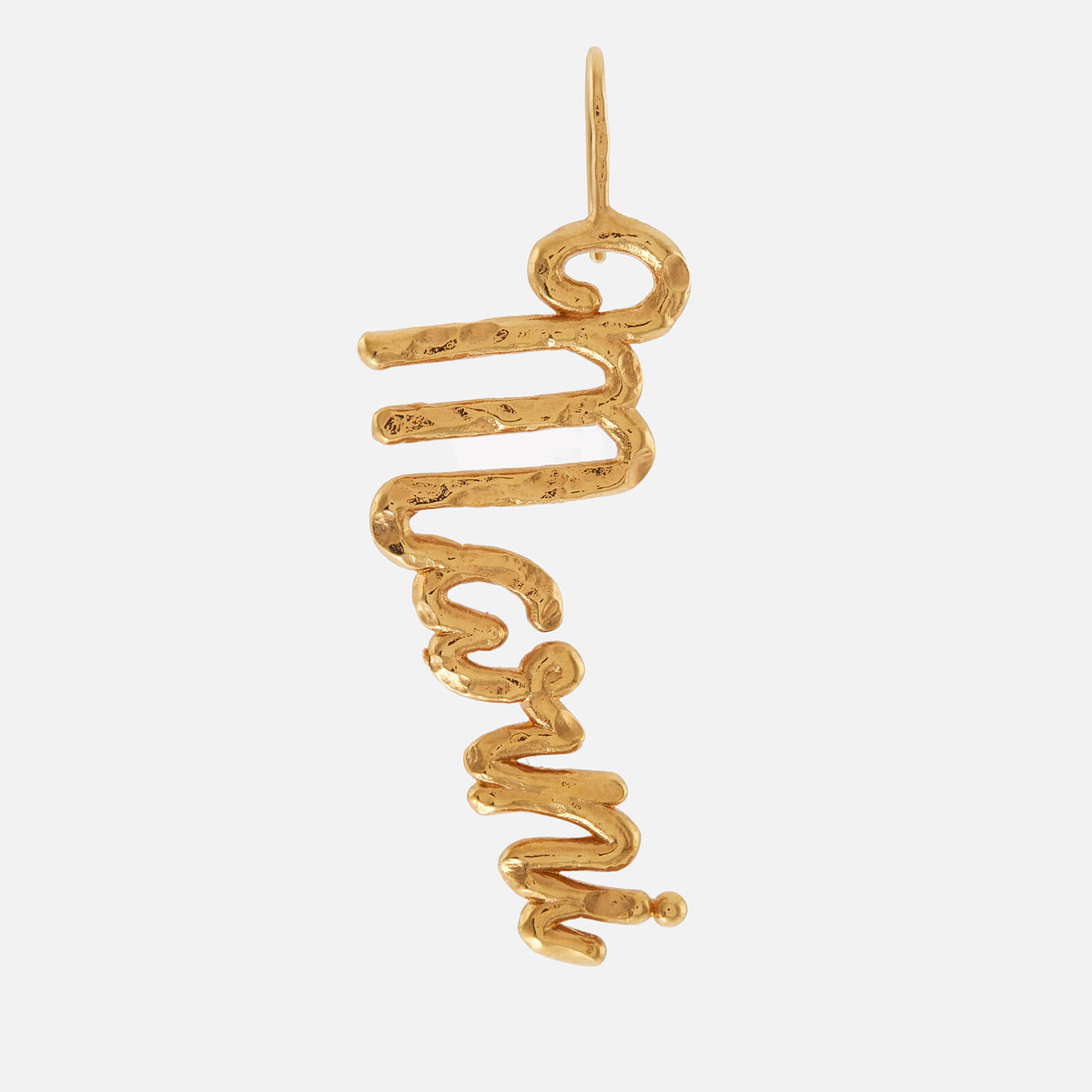 Marni Women's Logo Earrings - Gold