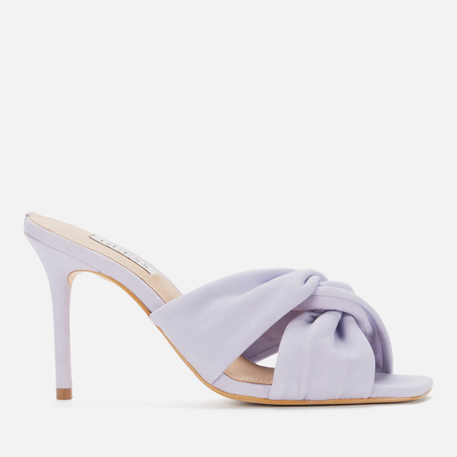 Guess Women’s Daiva Suede Heeled Mules - Lilac