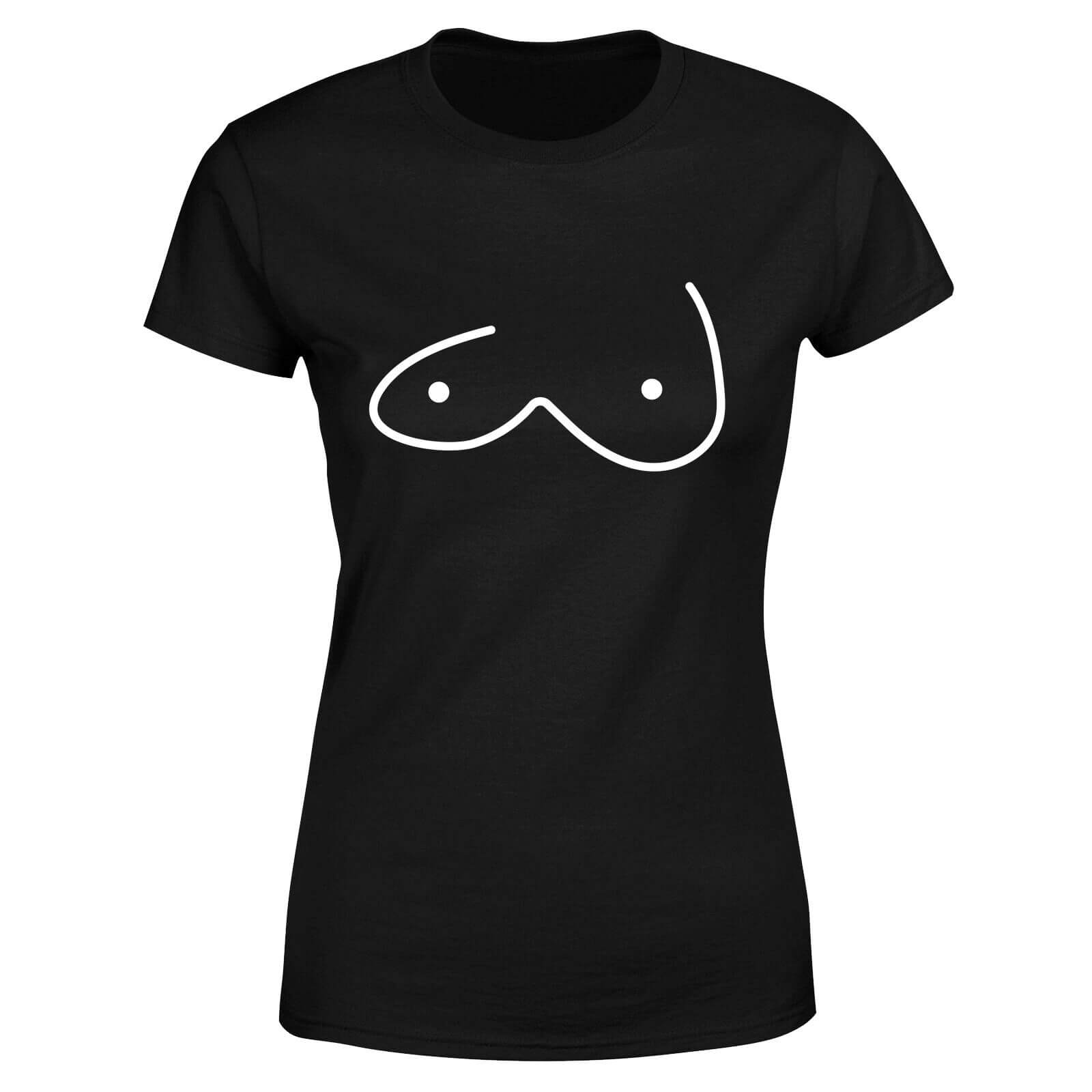 Wonkey Breasts Women's T-Shirt - Black - XS - Black